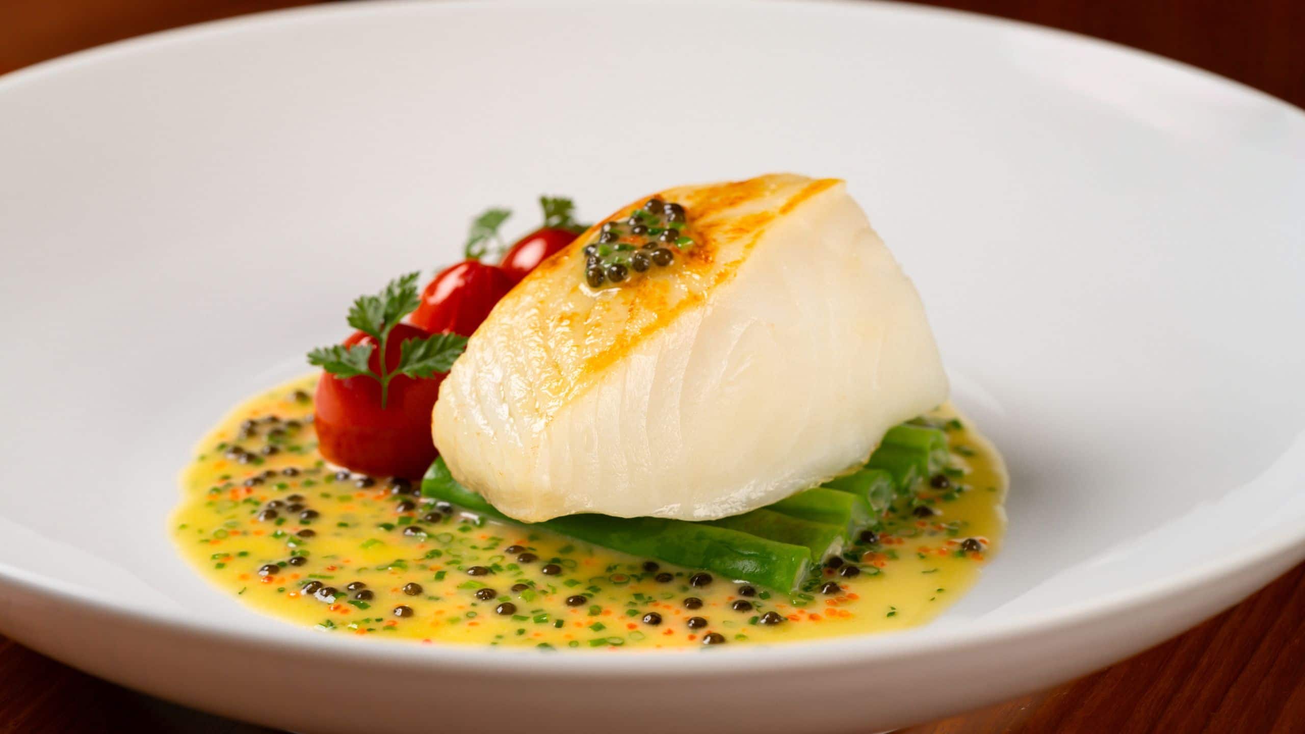 Park Hyatt Guangzhou Dining Room Cod Fish