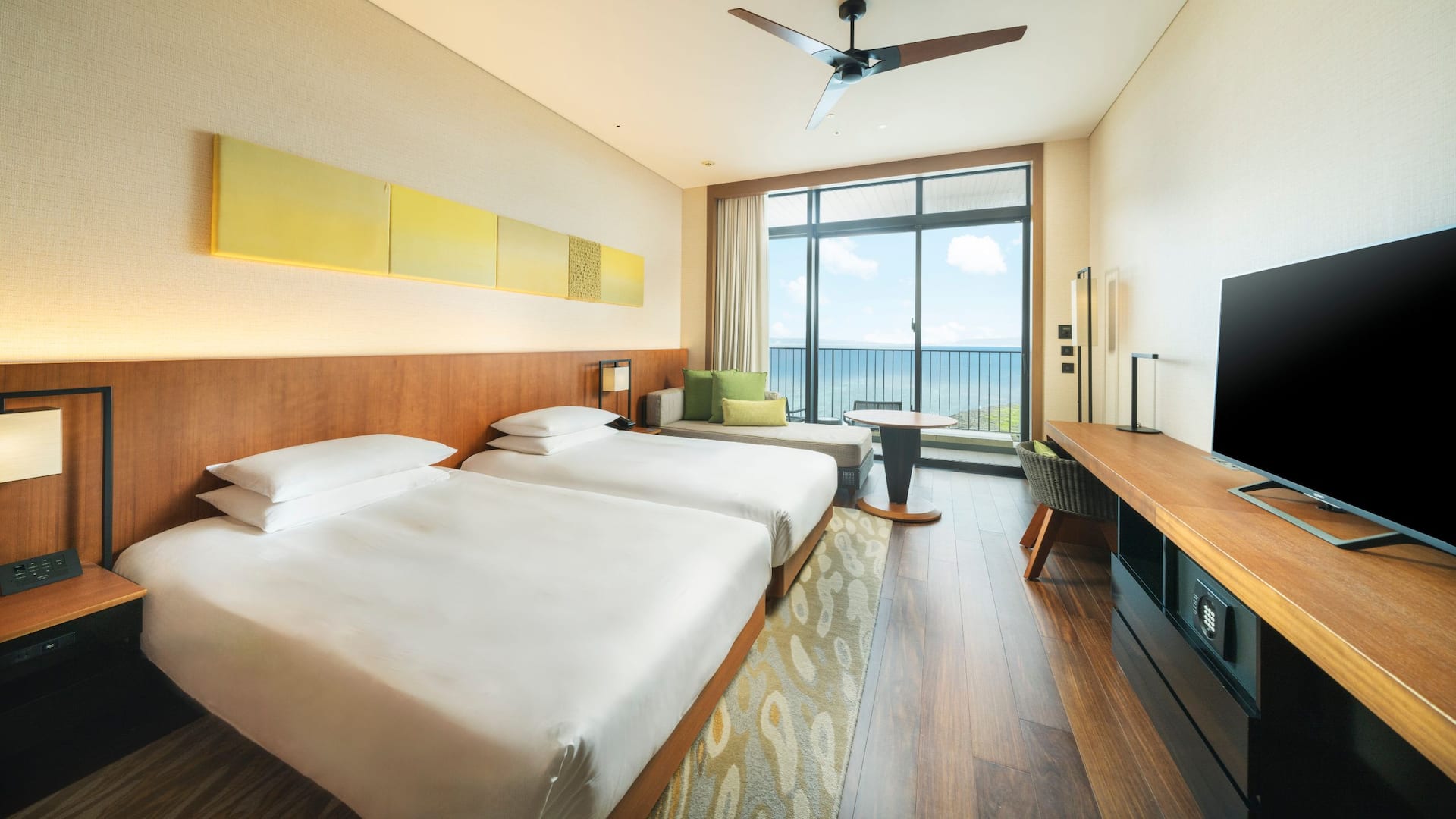 Hyatt Regency Seragaki Island, Okinawa Standard View Two Twin Beds