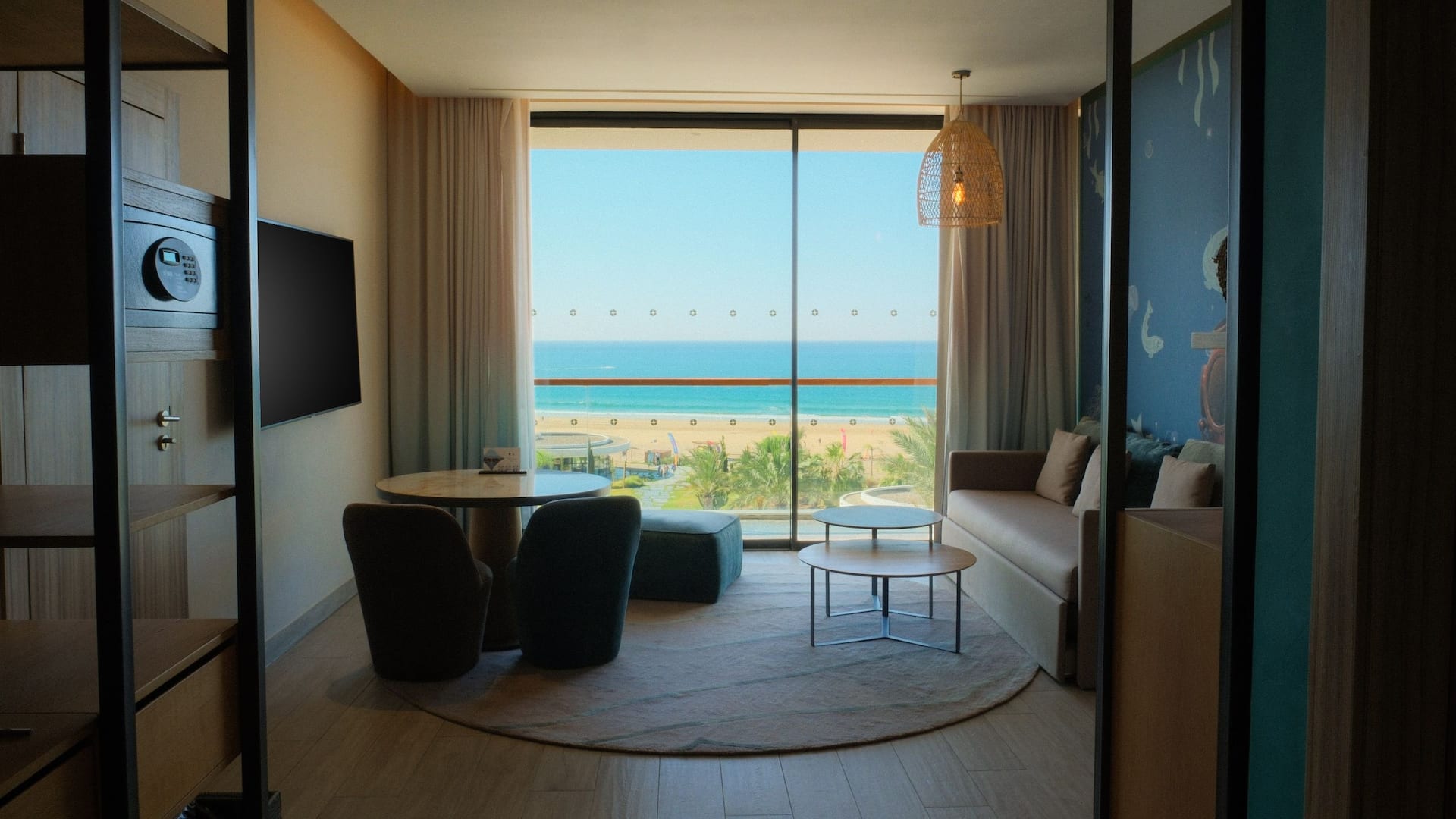 5 of 6 Hyatt Regency Taghazout Ocean View Guestroom Living Area