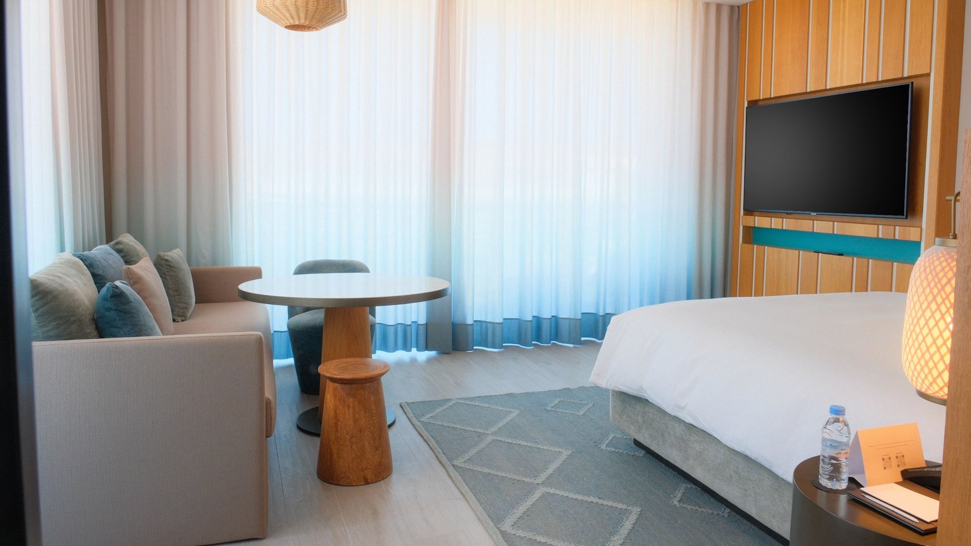 4 of 6 Hyatt Regency Taghazout King Guestroom Seating Area