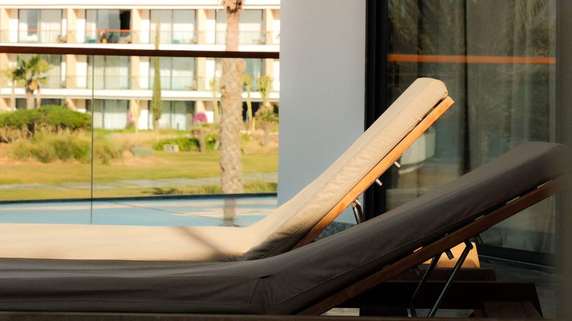 4 of 5 Hyatt Regency Taghazout Ocean View Terrace Lounge Chairs