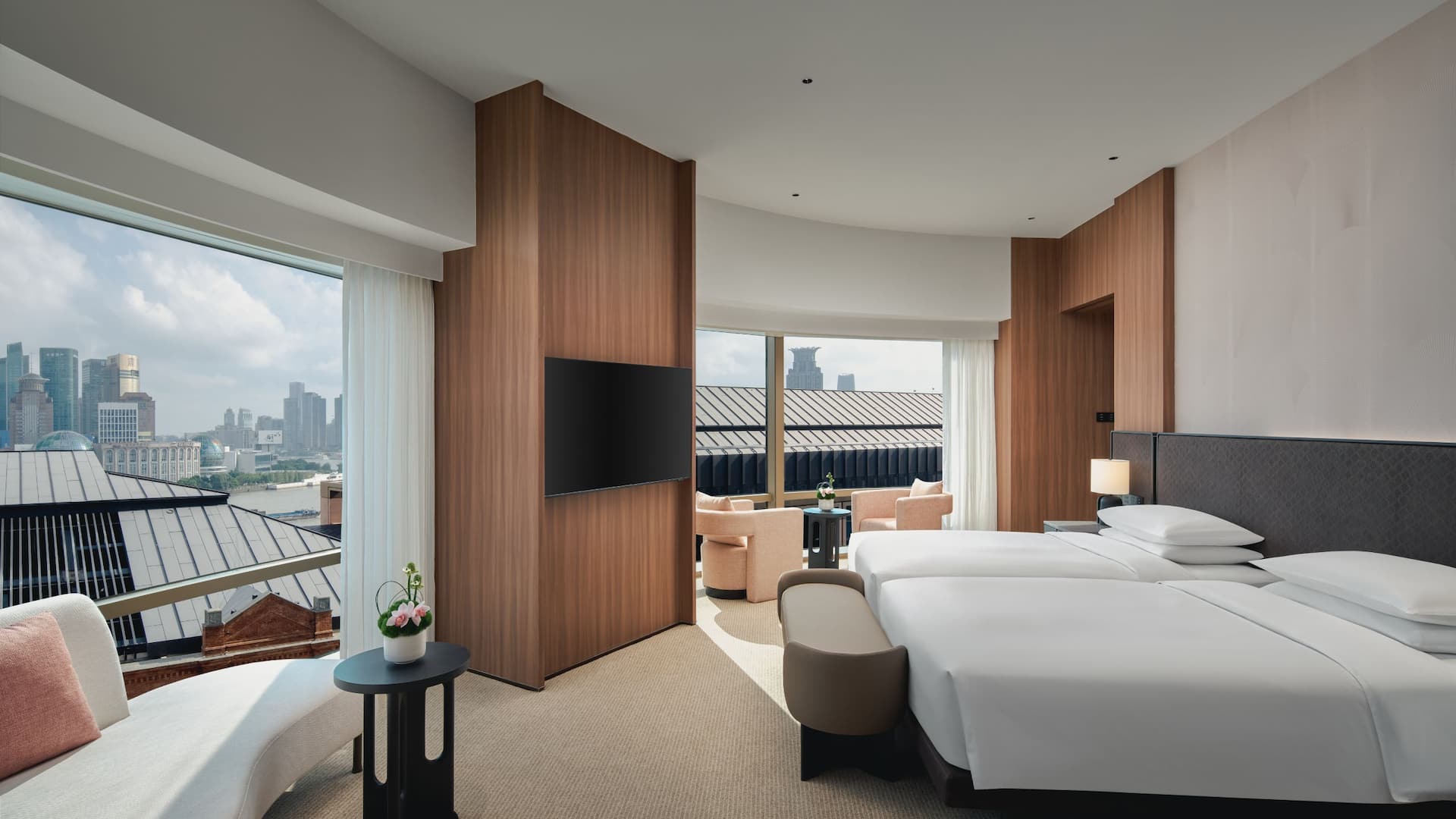 Hyatt on the Bund, Shanghai Bund Suite Twin