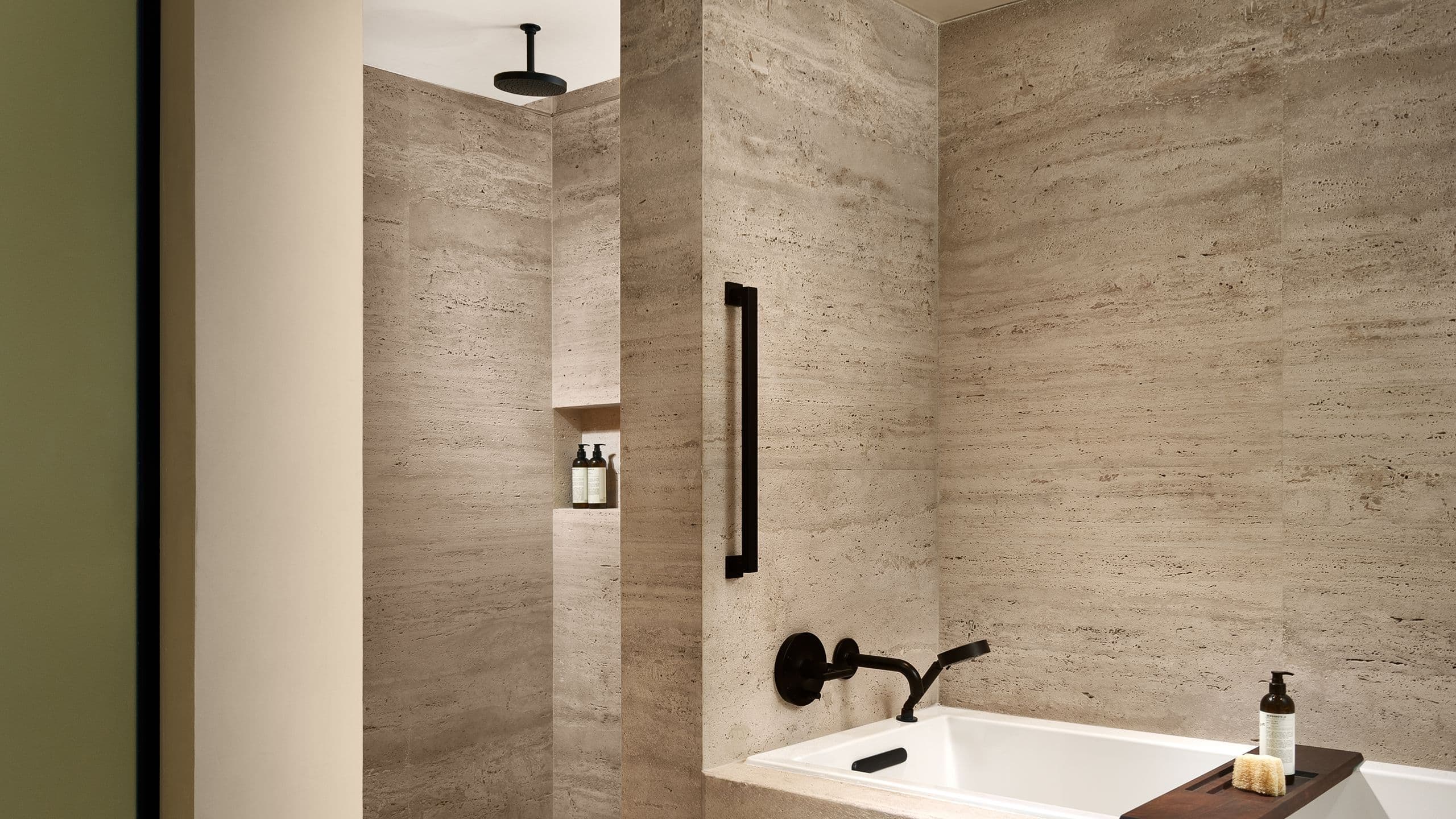 3 of 4 Park Hyatt Los Cabos at Cabo Del Sol Standard Bathroom Shower and Soaking Tub Wide
