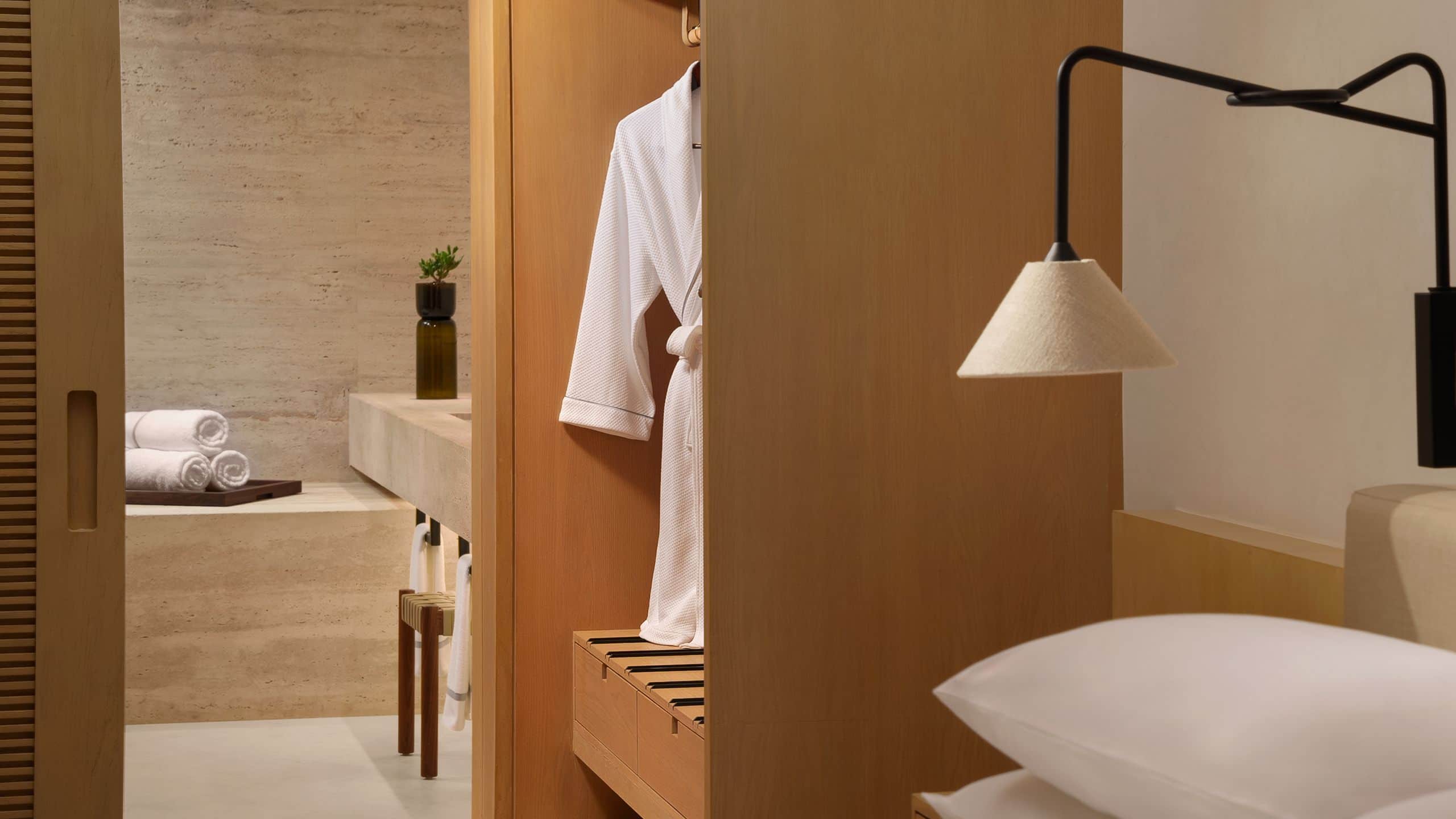 2 of 3 Park Hyatt Los Cabos at Cabo Del Sol Standard King Bedside and Closet Crop