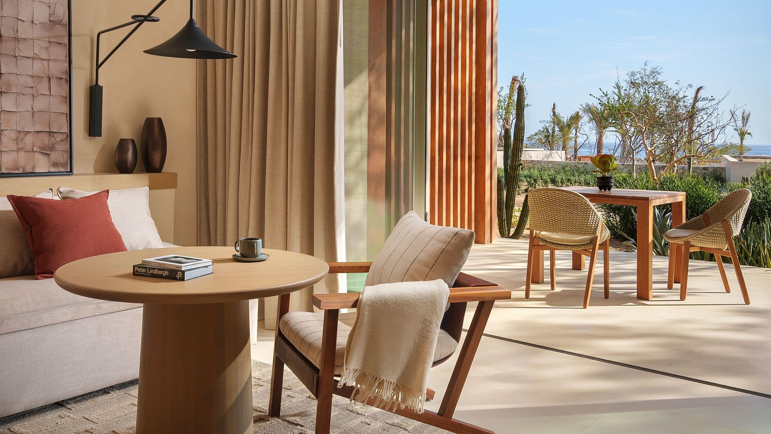 Park Hyatt Los Cabos at Cabo Del Sol Plunge Pool Suite Living and Patio
