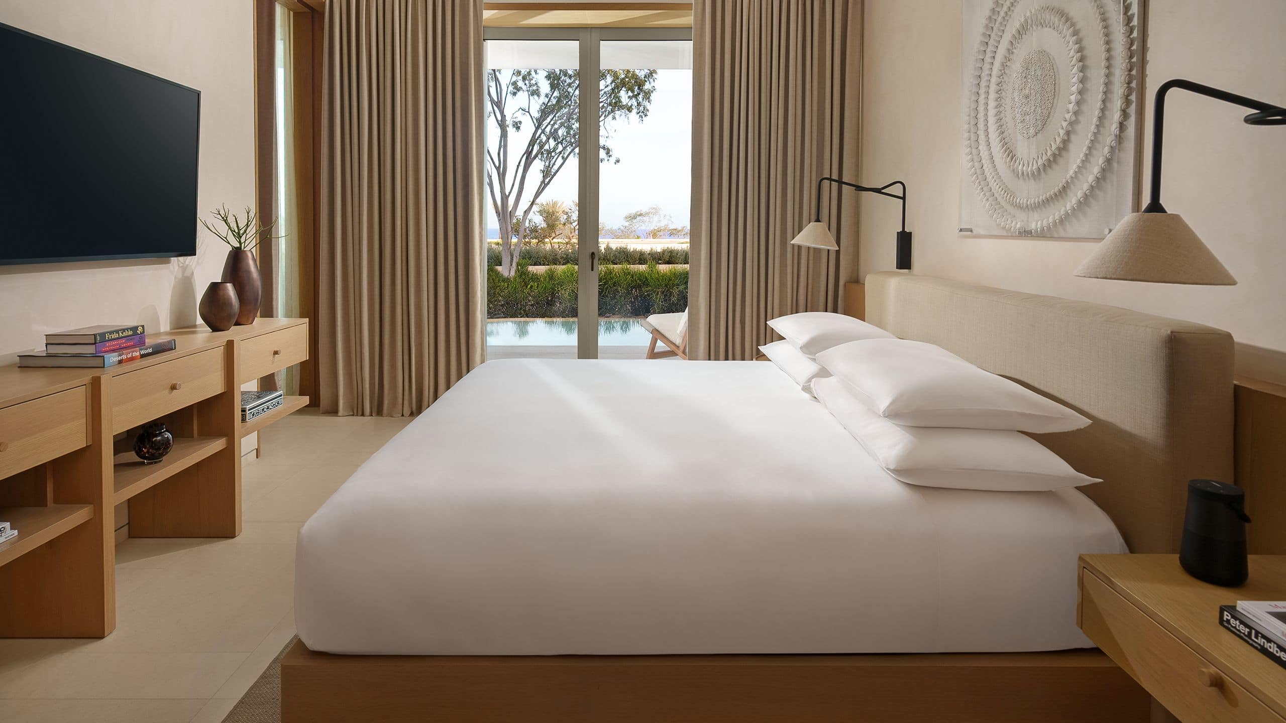 1 of 4 Park Hyatt Los Cabos at Cabo Del Sol Plunge Pool Suite Guestroom Patio View Wide