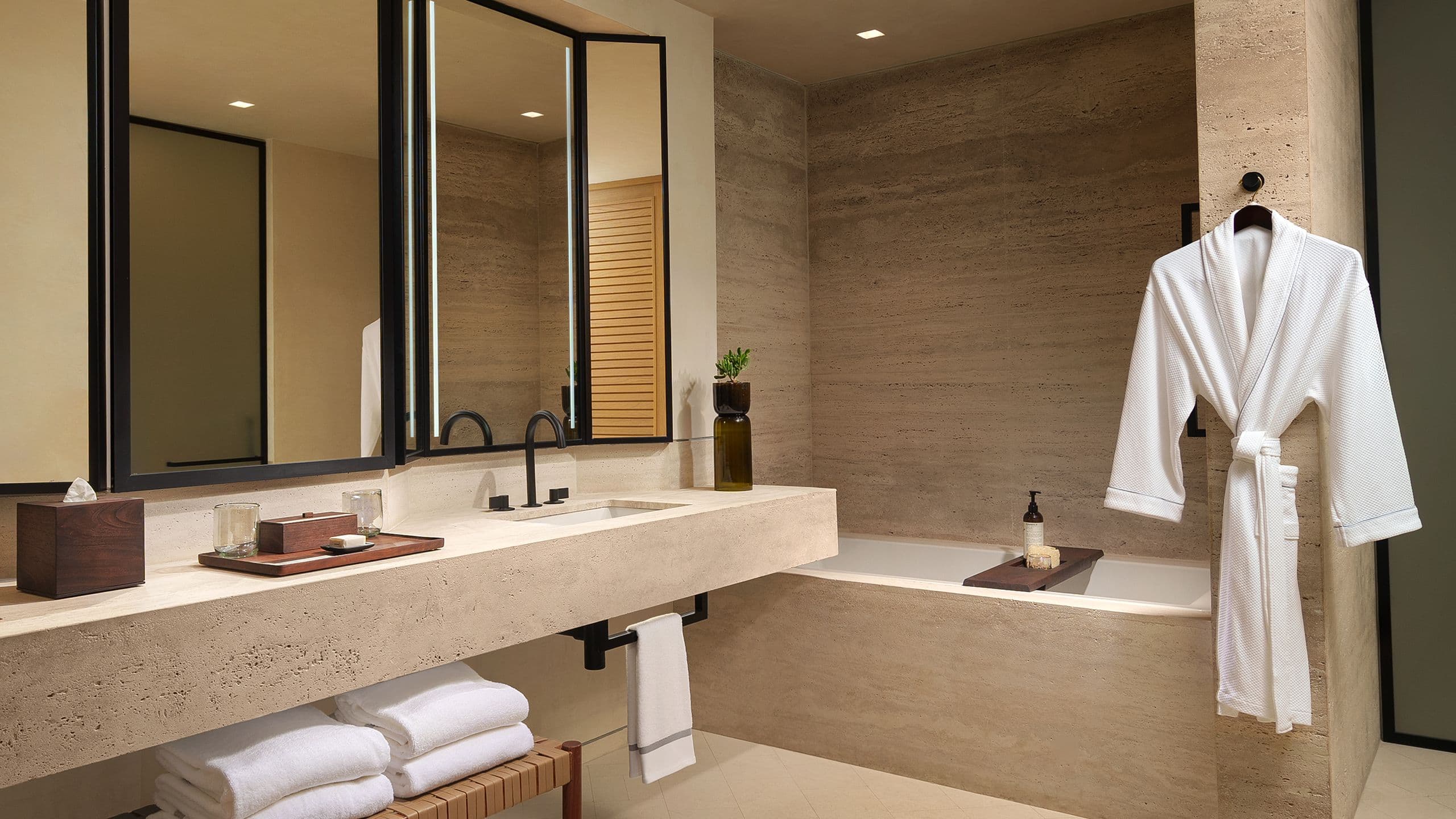 4 of 4 Park Hyatt Los Cabos at Cabo Del Sol Plunge Pool Suite Bathroom with Tub