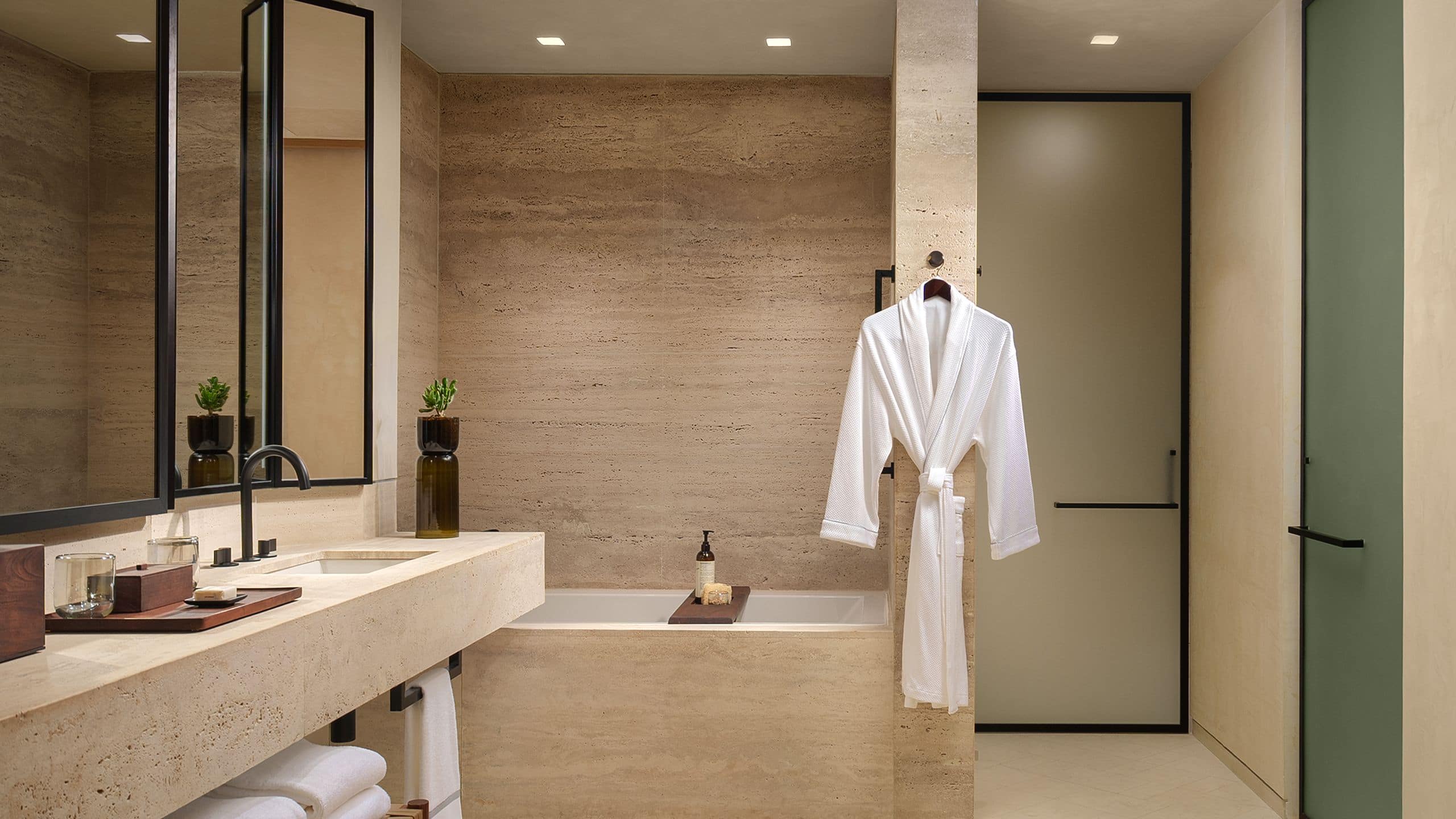 4 of 4 Park Hyatt Los Cabos at Cabo Del Sol Plunge Pool Suite Bathroom Side View