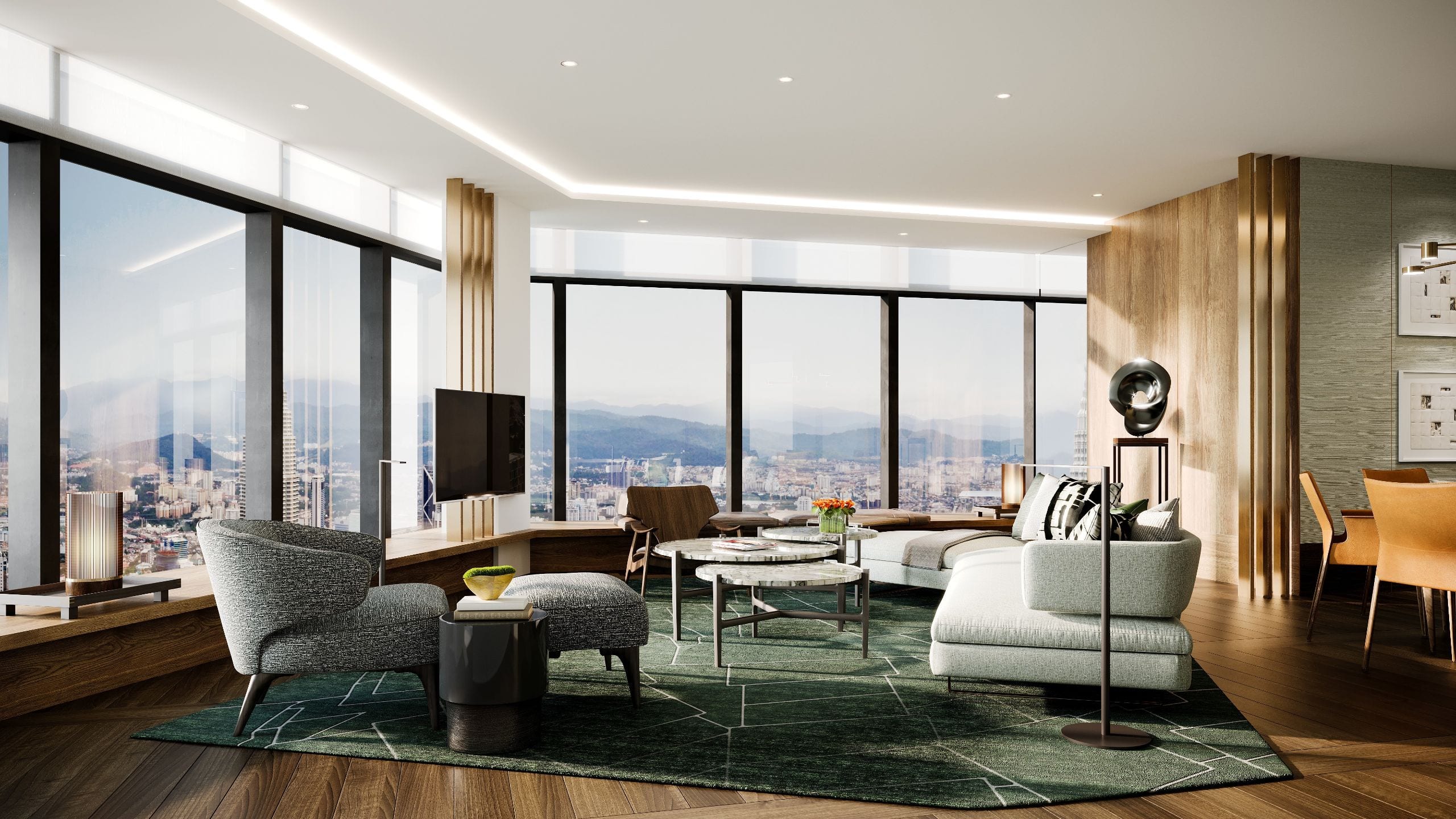 Park Hyatt Kuala Lumpur Executive Suite Living Room