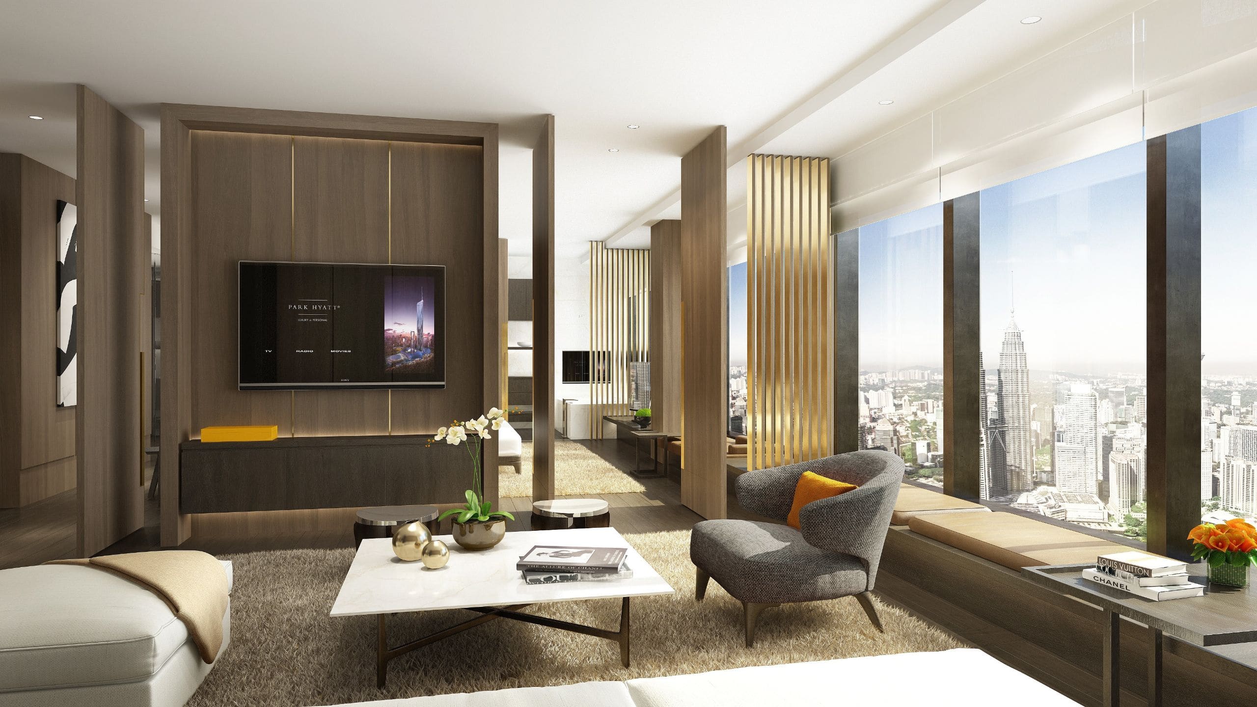 Park Hyatt Kuala Lumpur Park Suite King Living Area