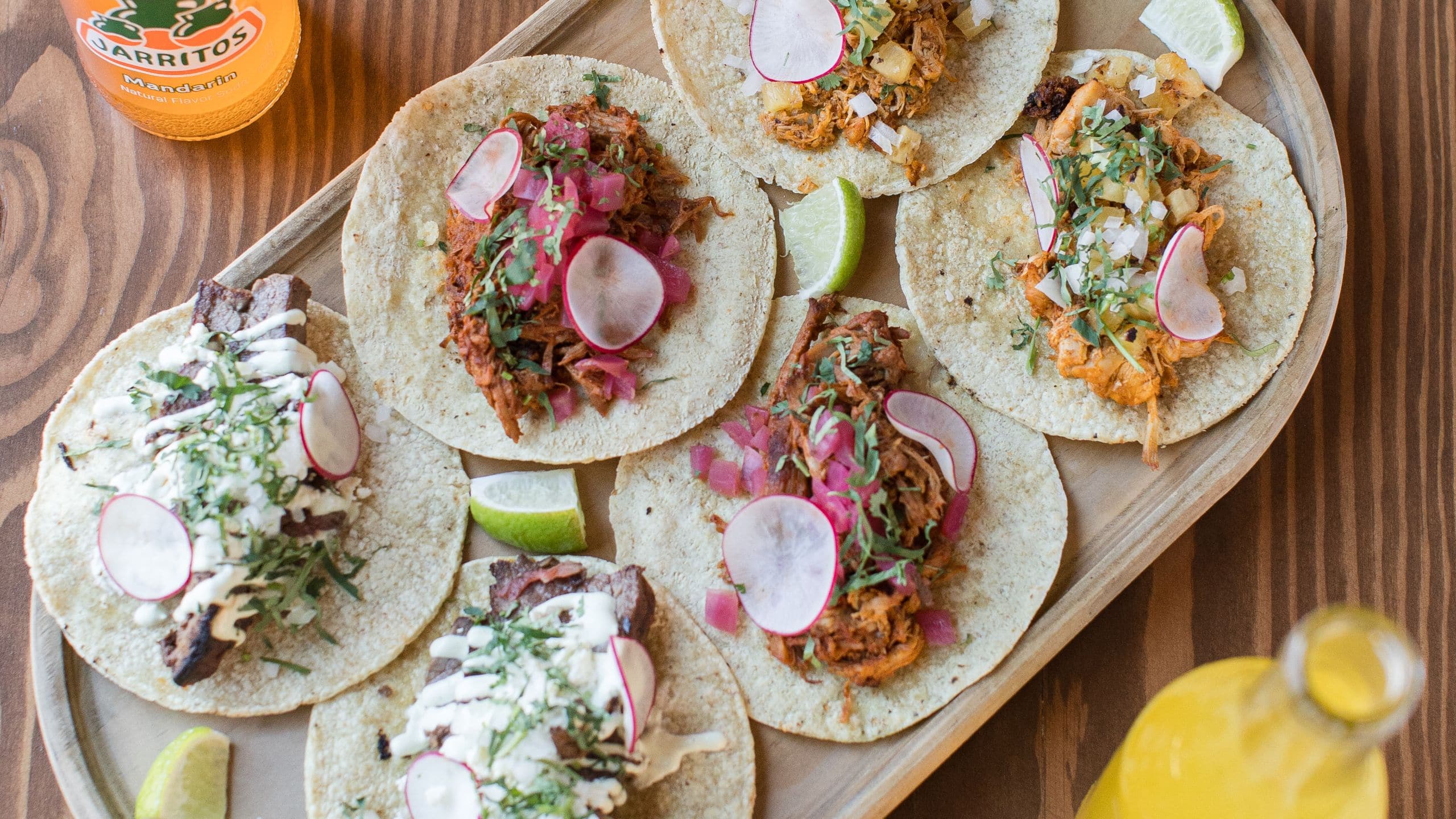 The Lodge at Spruce Peak Pico Taco Restaurant Spread