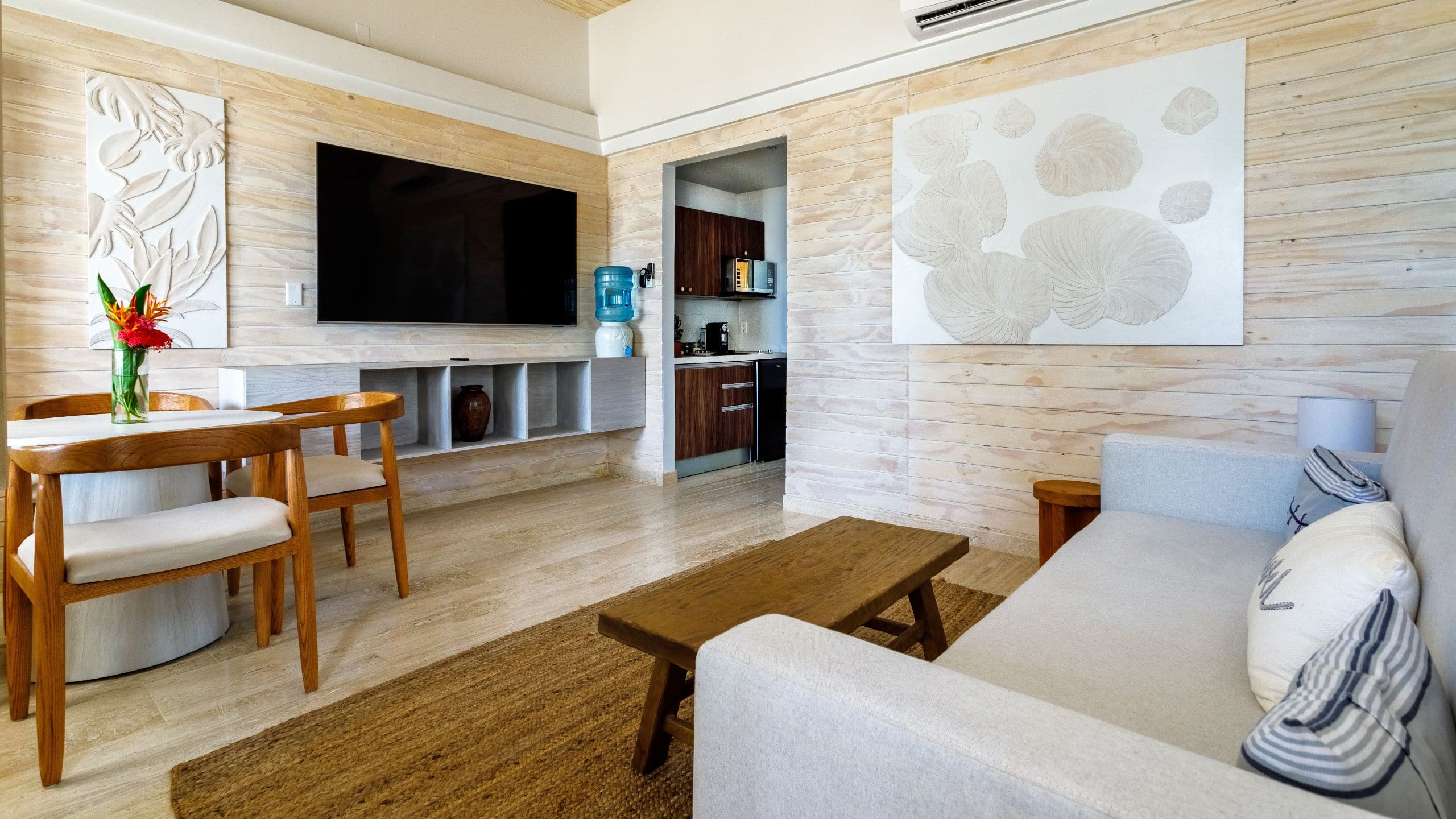 Placencia Resort Villa Living Room