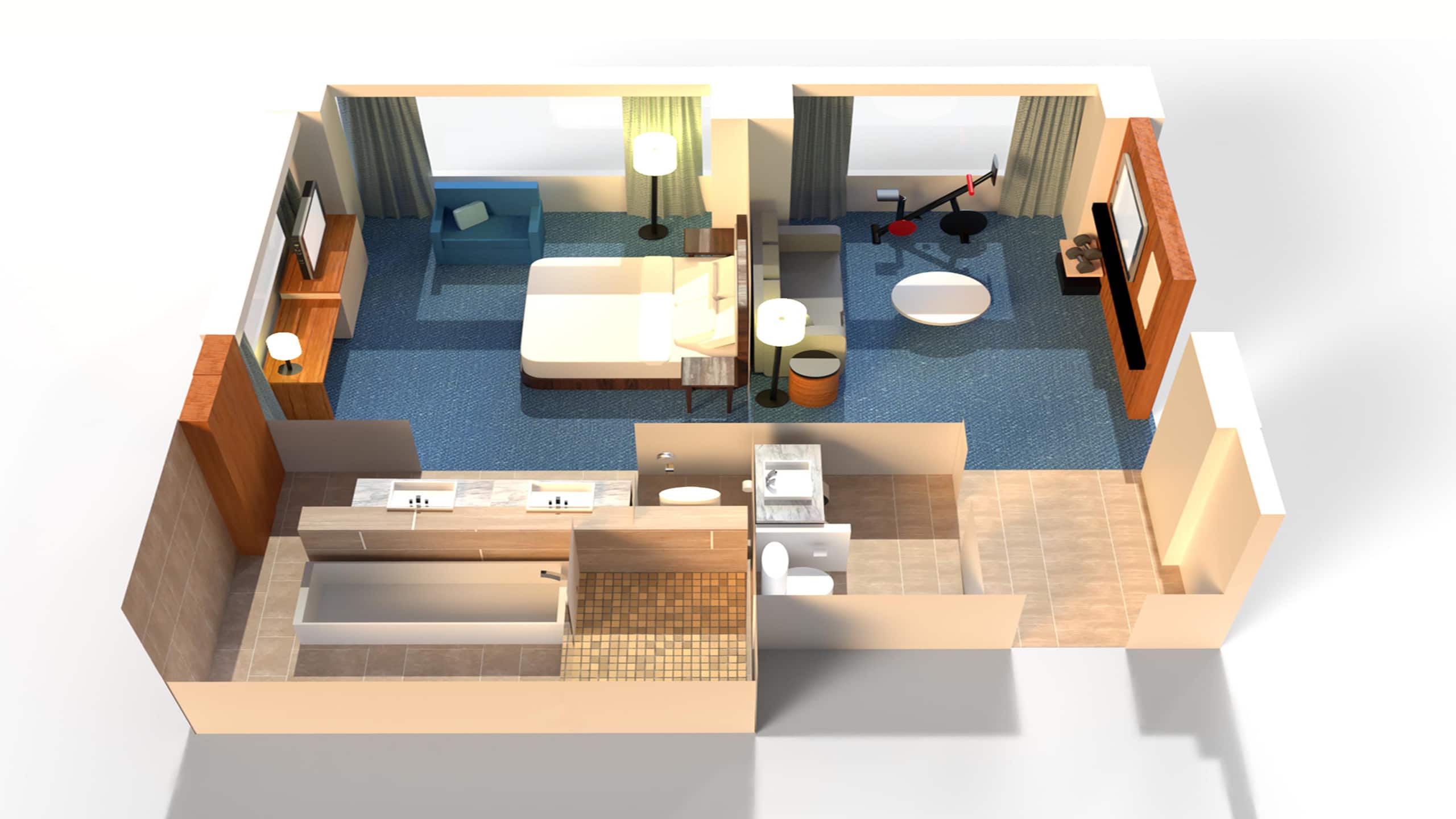 Grand Hyatt San Antonio River Walk Wellbeing Suite