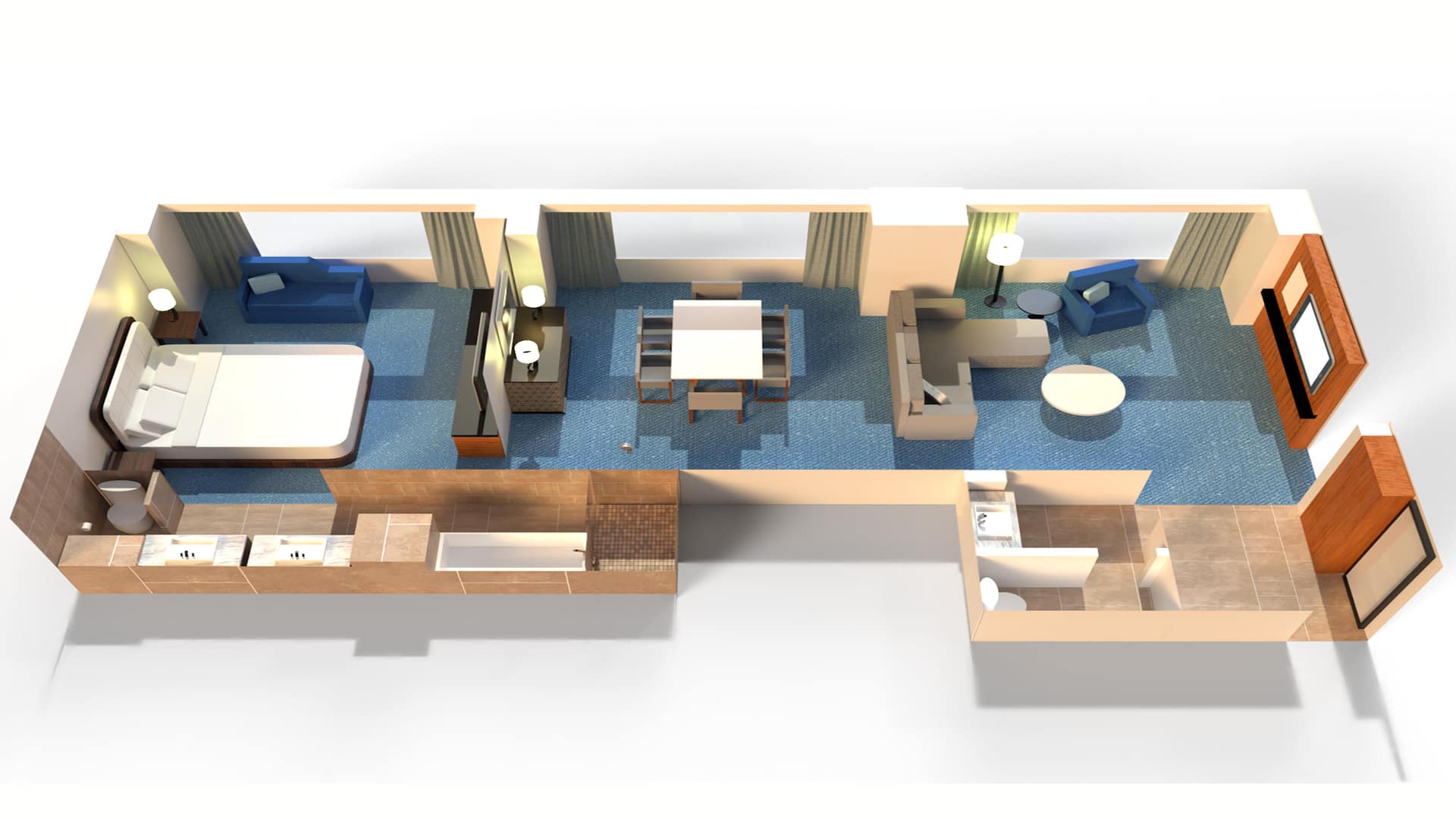 2 de 3 Grand Hyatt San Antonio River Walk Luxury Suite