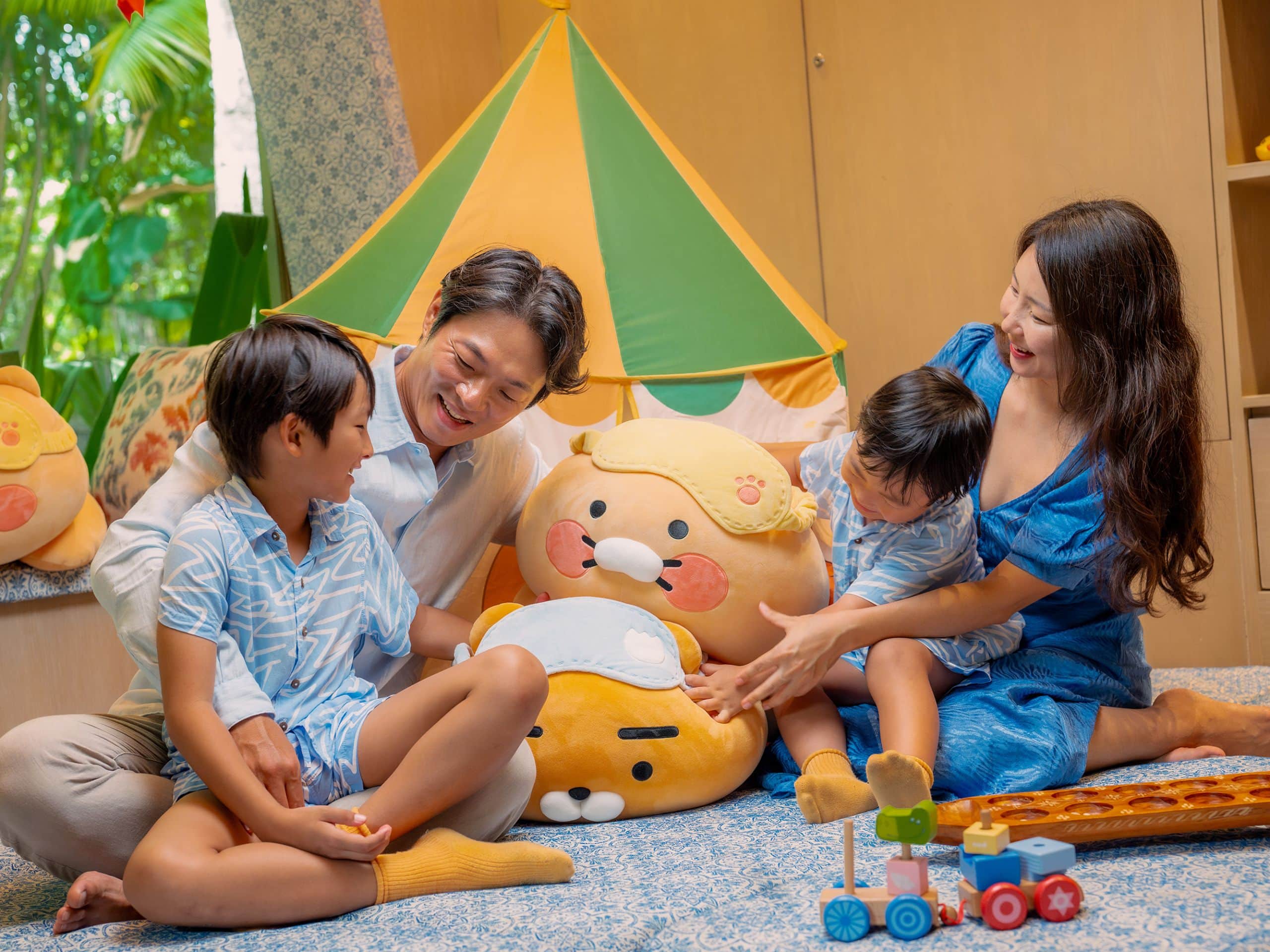 Andaz Bali Kakao Friends Family Together
