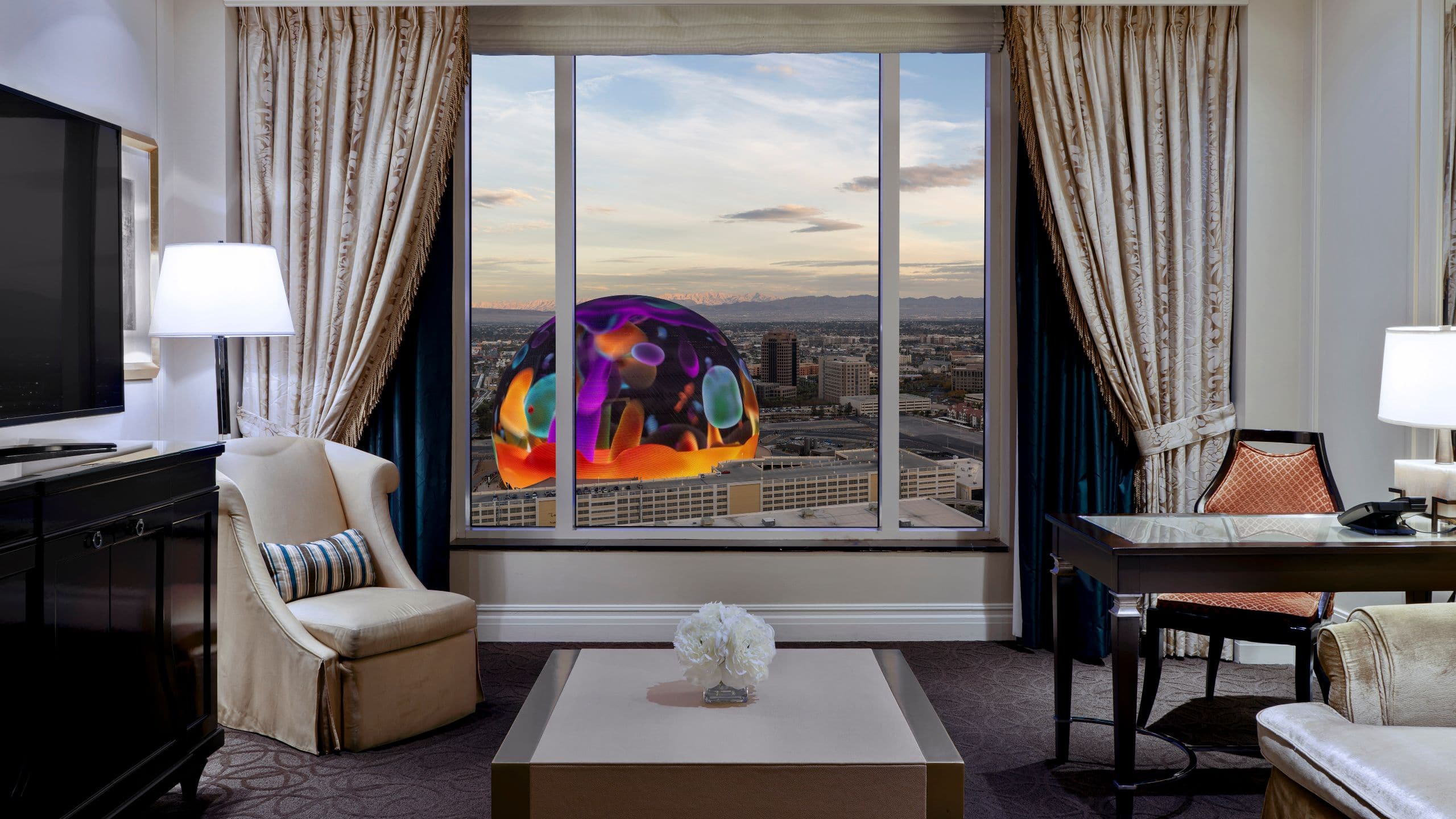 The Palazzo Grand Suite Sphere View