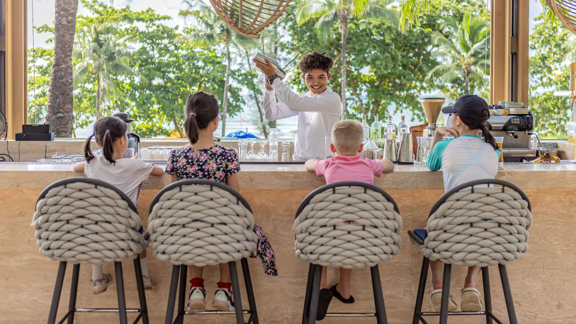 Hyatt Regency Phuket Resort Kids Mocktail Making Class