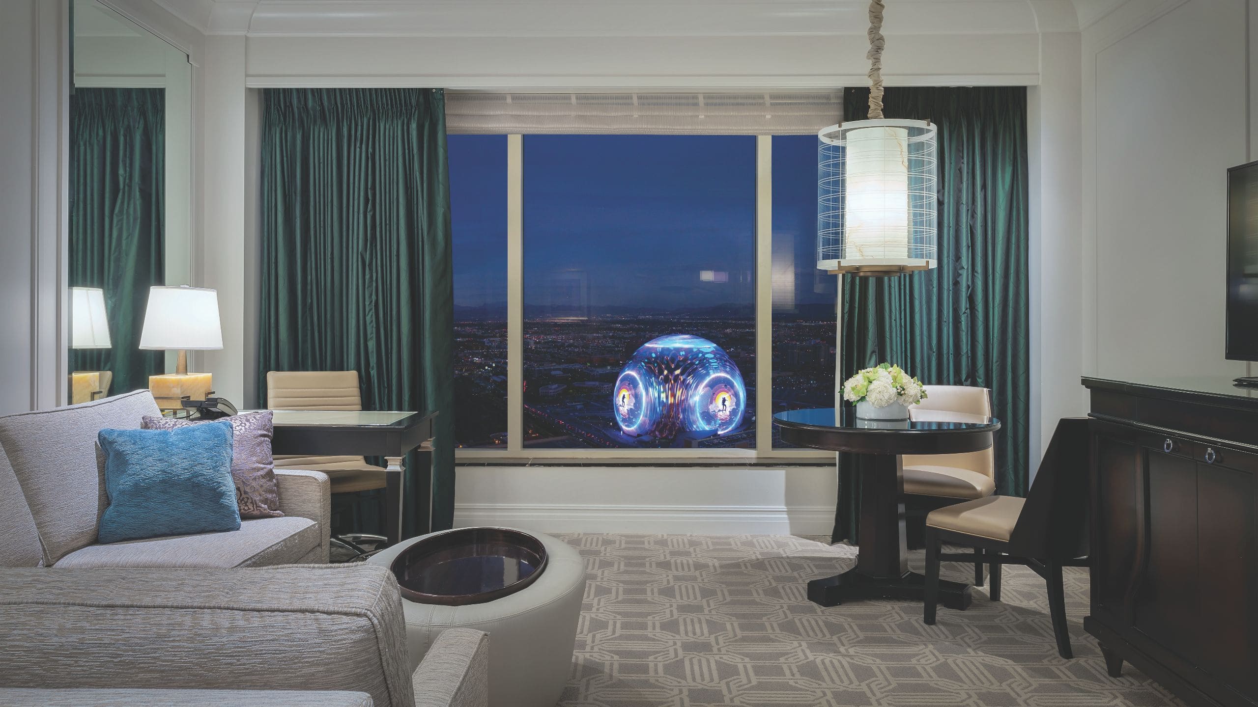 The Palazzo Suites Hyatt Hotels - LASVP P0023 Luxury Sphere View Suite Living.16x9 