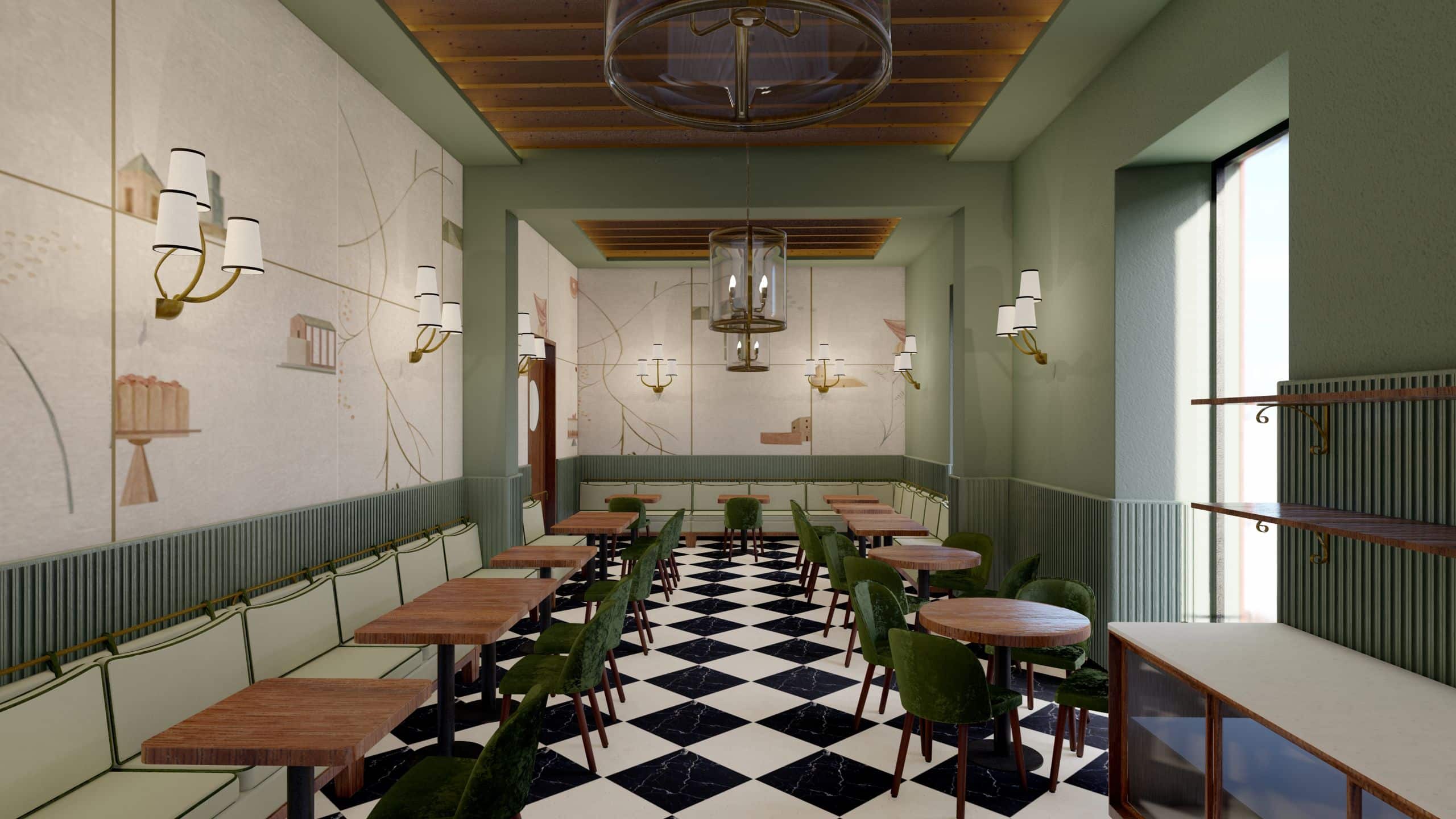 Hyatt Centric Querétaro Breakfast Seating