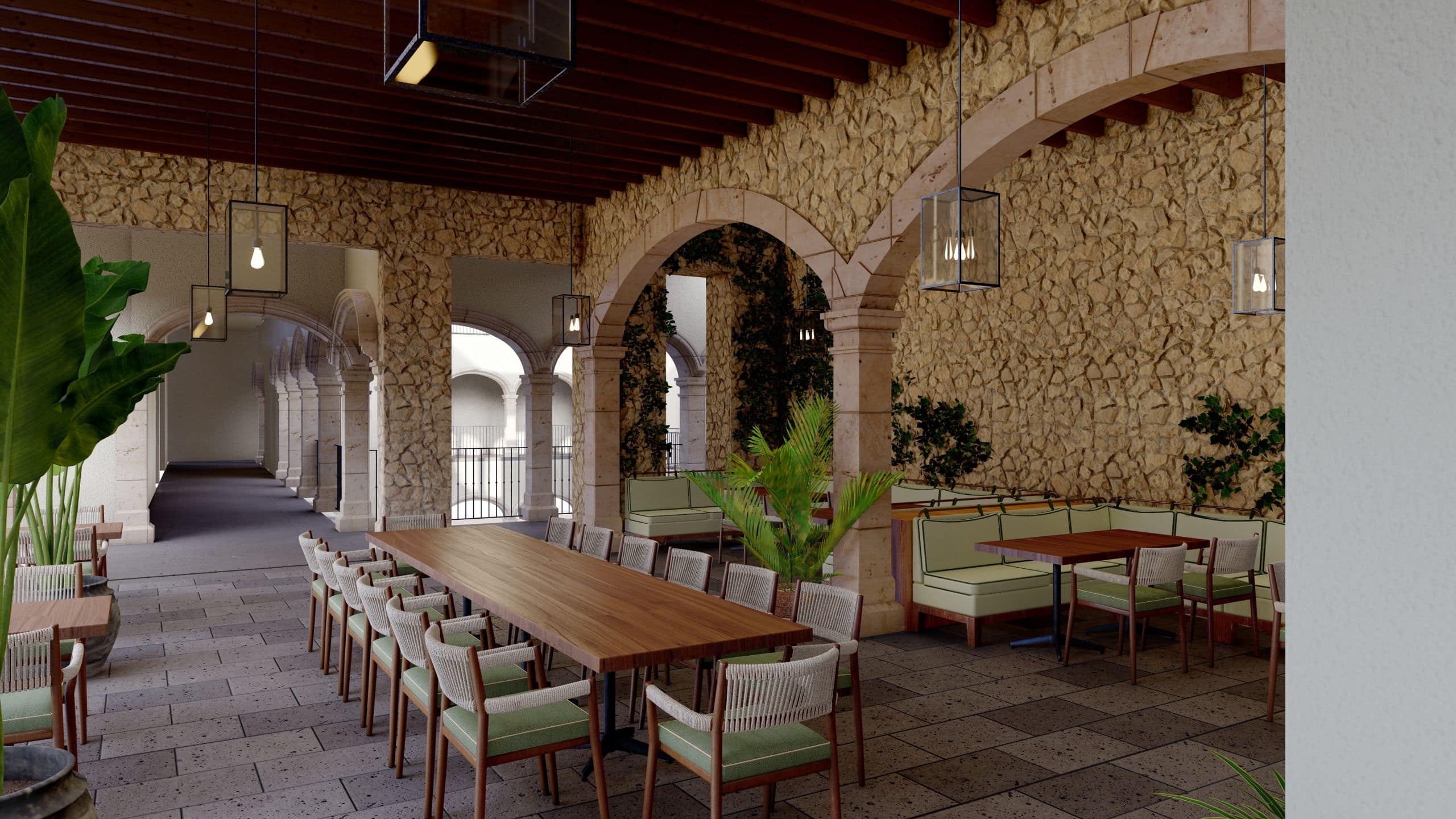 Hyatt Centric Querétaro Breakfast Seating Area Terrace