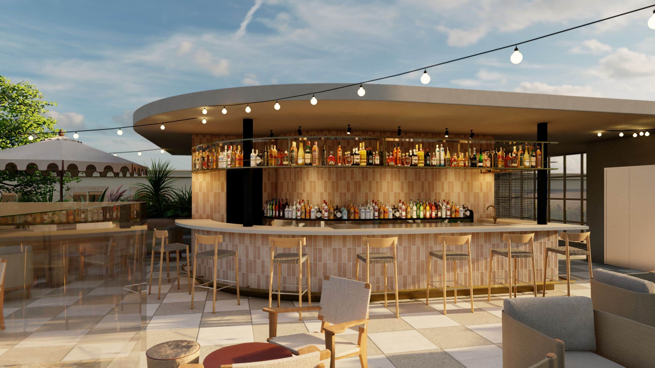 Hyatt Centric Querétaro Rooftop Bar