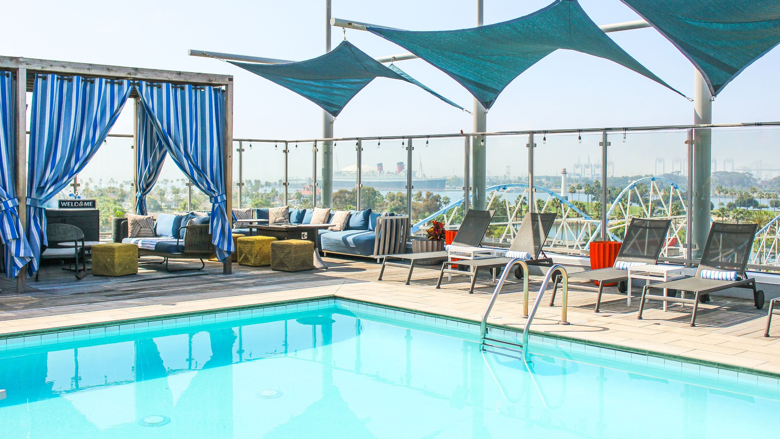 1 of 4 Hyatt Centric The Pike Long Beach Centric Topsail Rooftop