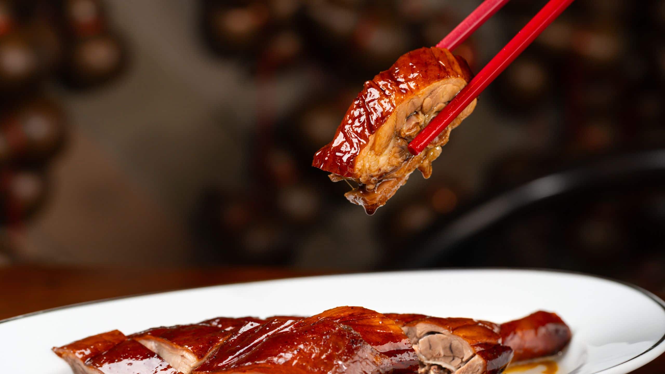 Park Hyatt Guangzhou Lychee Wood Roasted Goose Plum Sauce