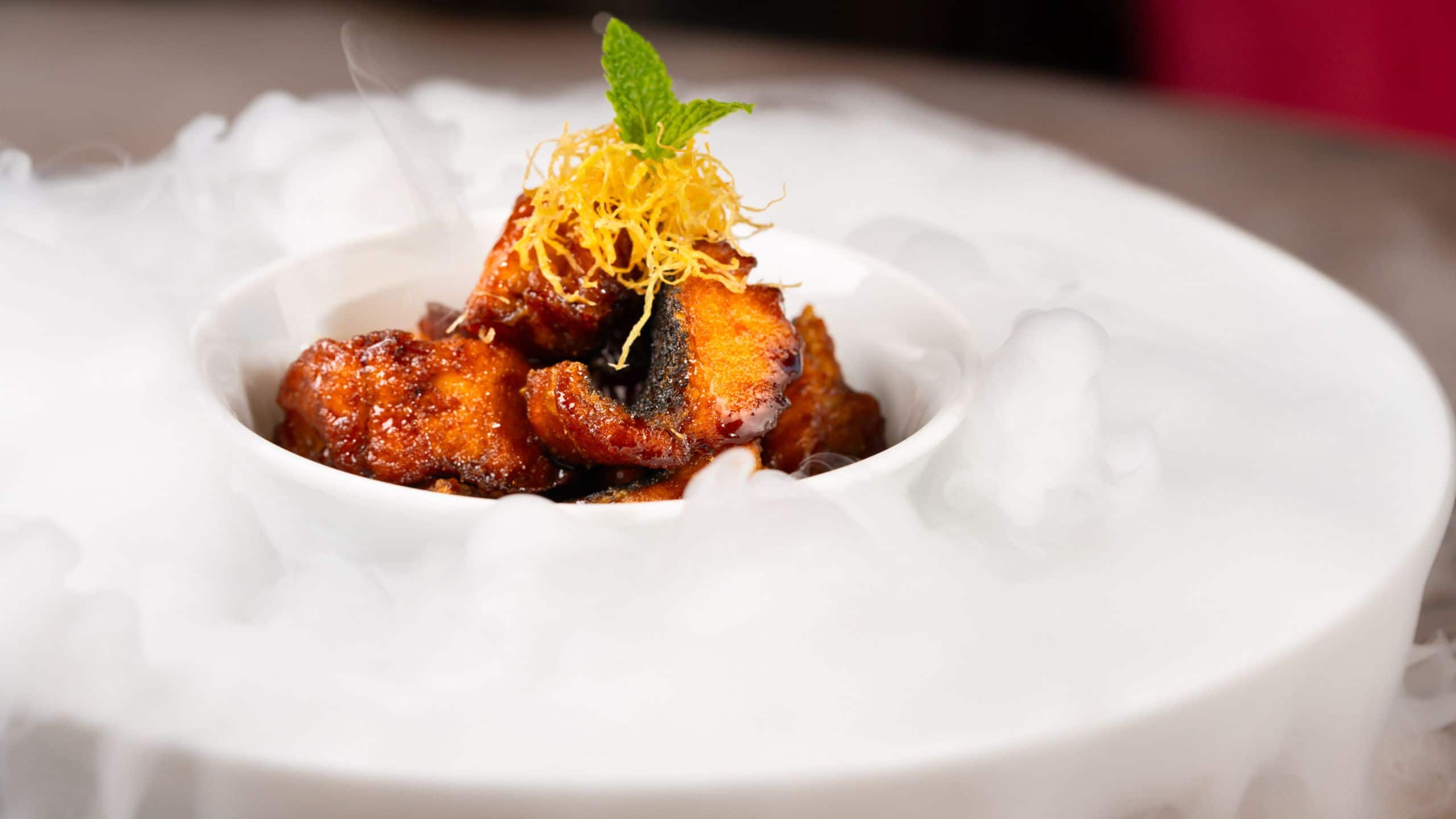 Park Hyatt Guangzhou Honey Glazed Smoked Marble Goby