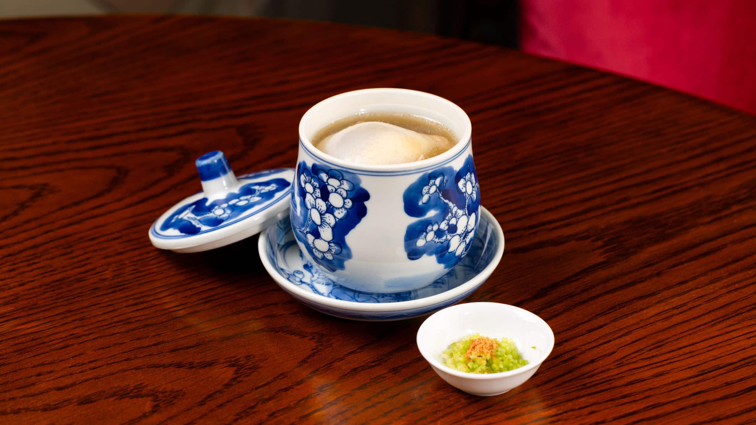 Park Hyatt Guangzhou Double Boiled Soup Of Pigeon Birds Nest Celery