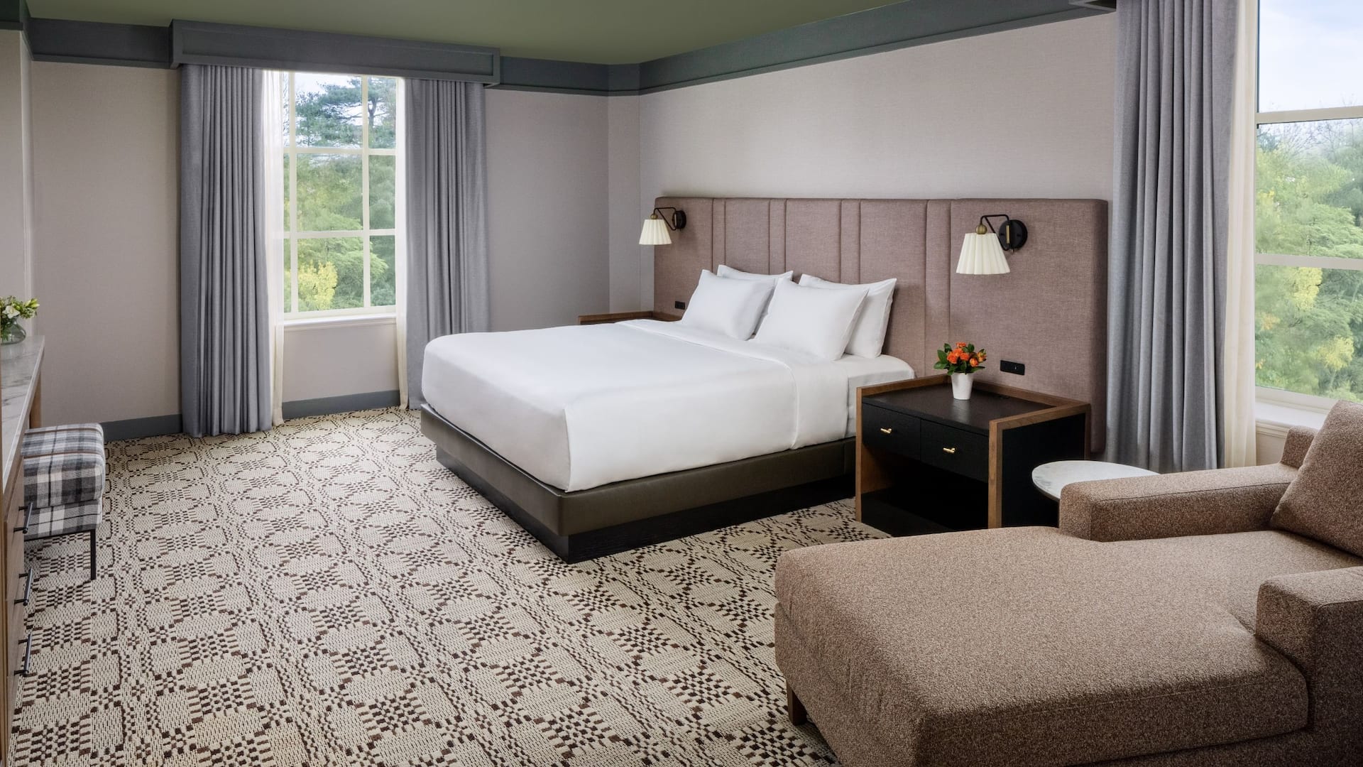 第 4，共 4 Hyatt Regency Greenwich Presidential Suite Bedroom