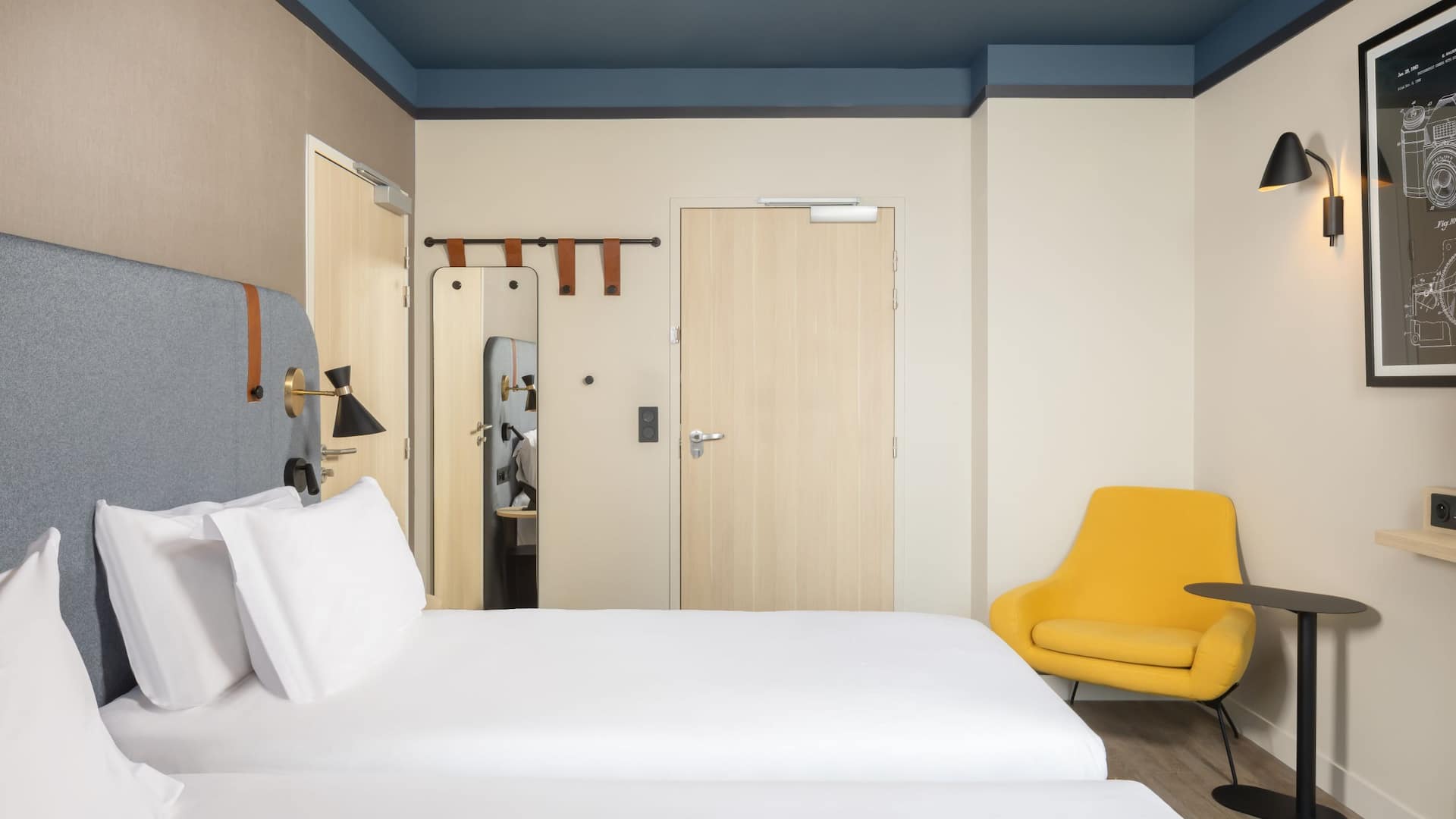 第 5，共 6 Hyatt Place Rouen Accessible Twin Side View