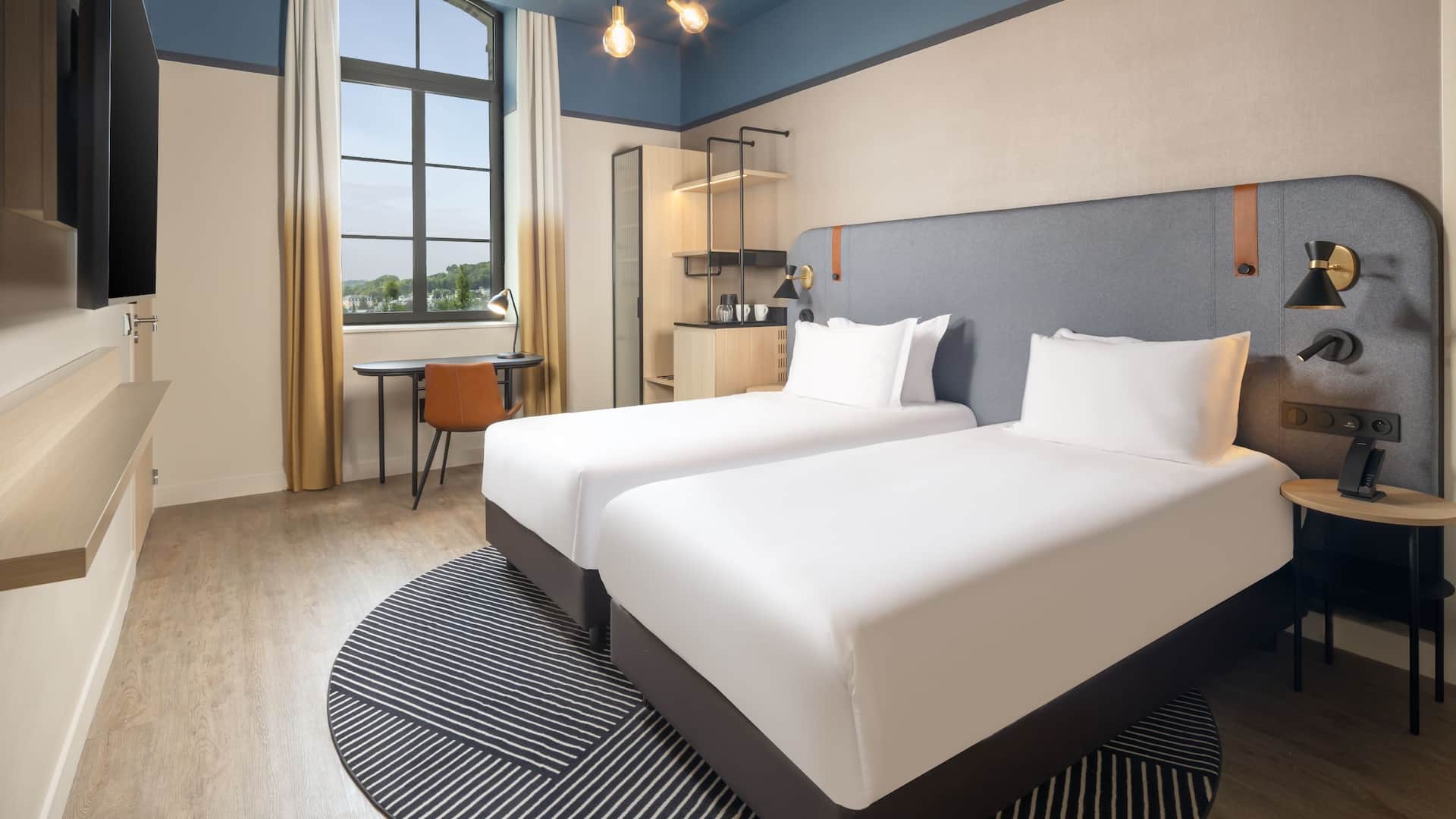 第 2，共 6 Hyatt Place Rouen Dolzr Accessible Twin Bed View