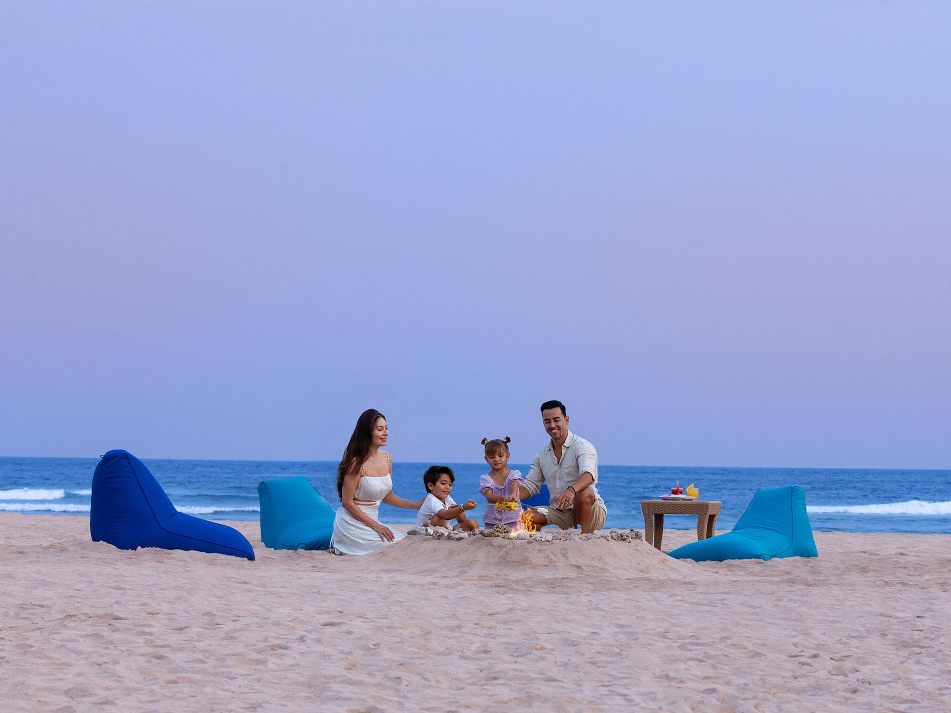 Grand Hyatt Bali Family Bonfire