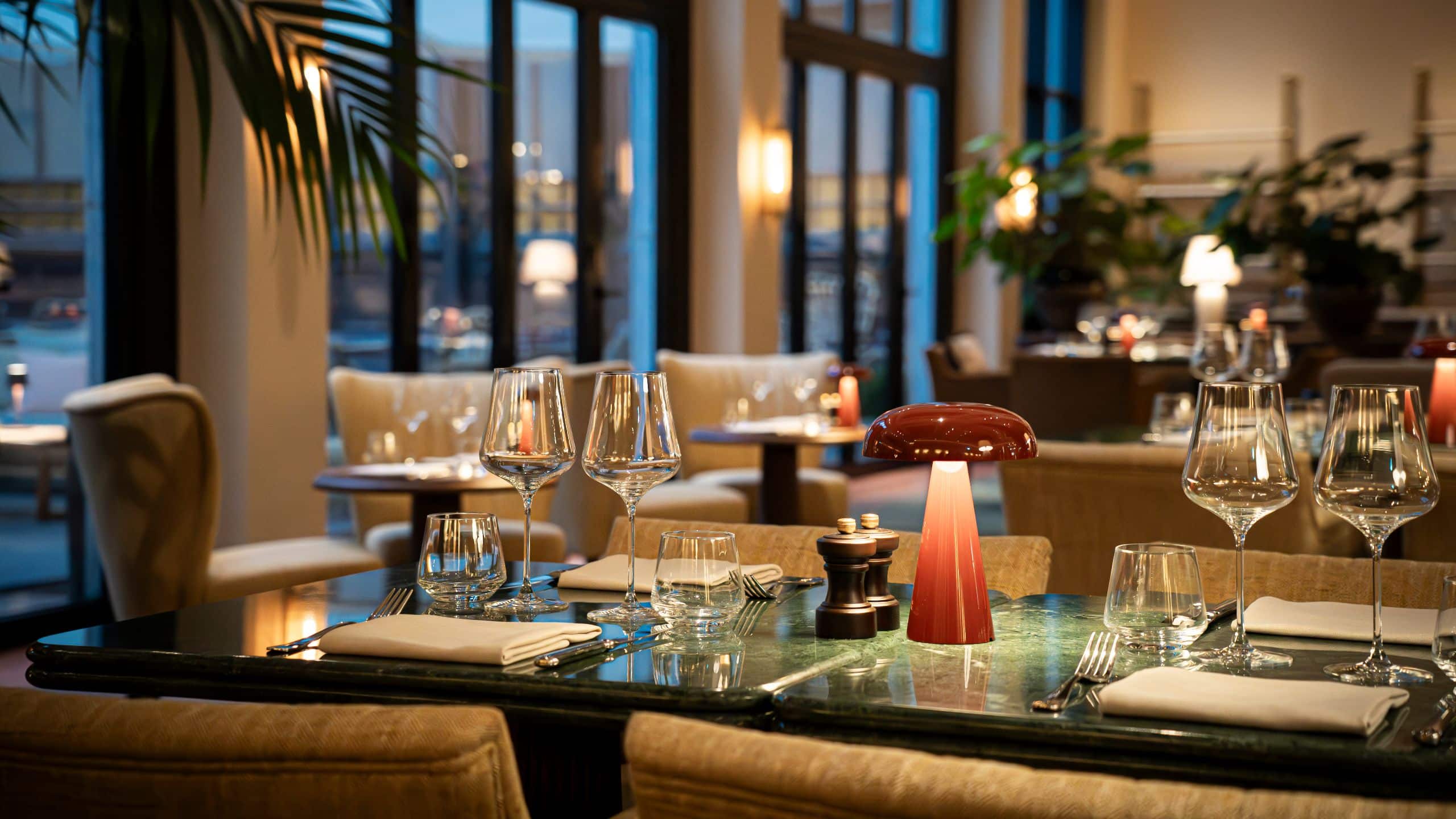 Brunfels Hotel Restaurant Table Detail