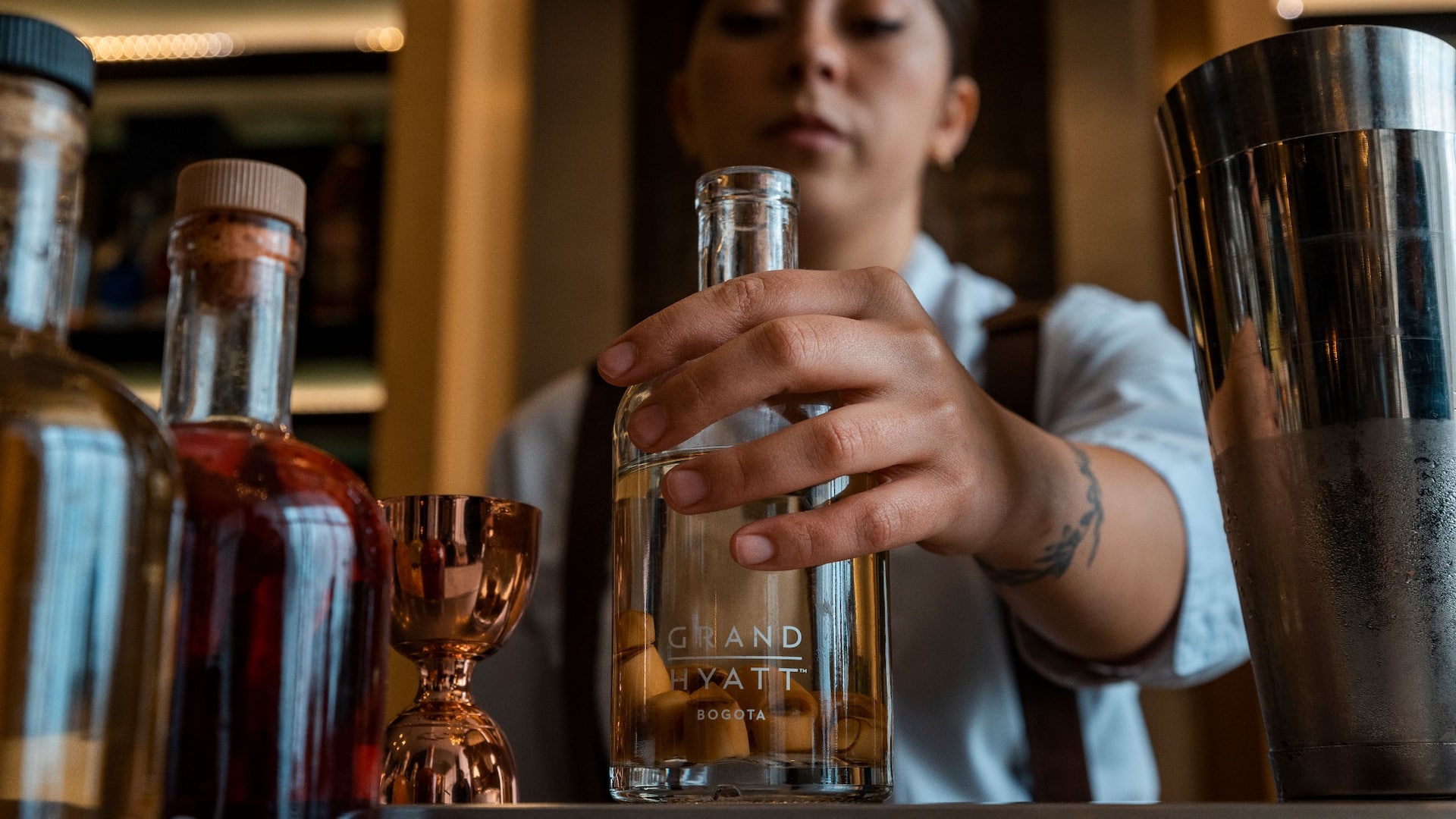 Grand Hyatt Bogotá Ilustre Drinks