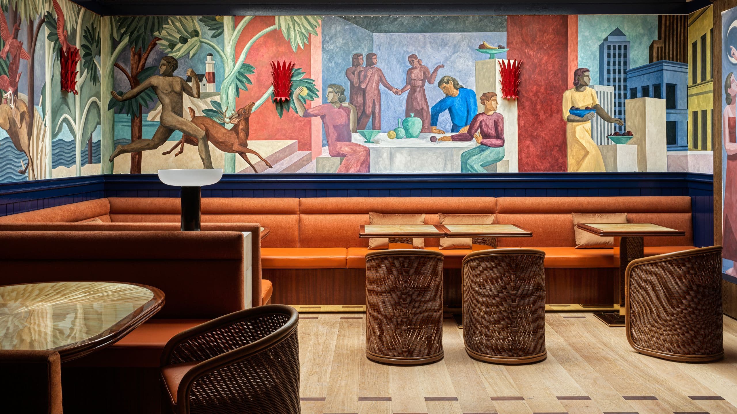 The Manner The Otter Wall Mural