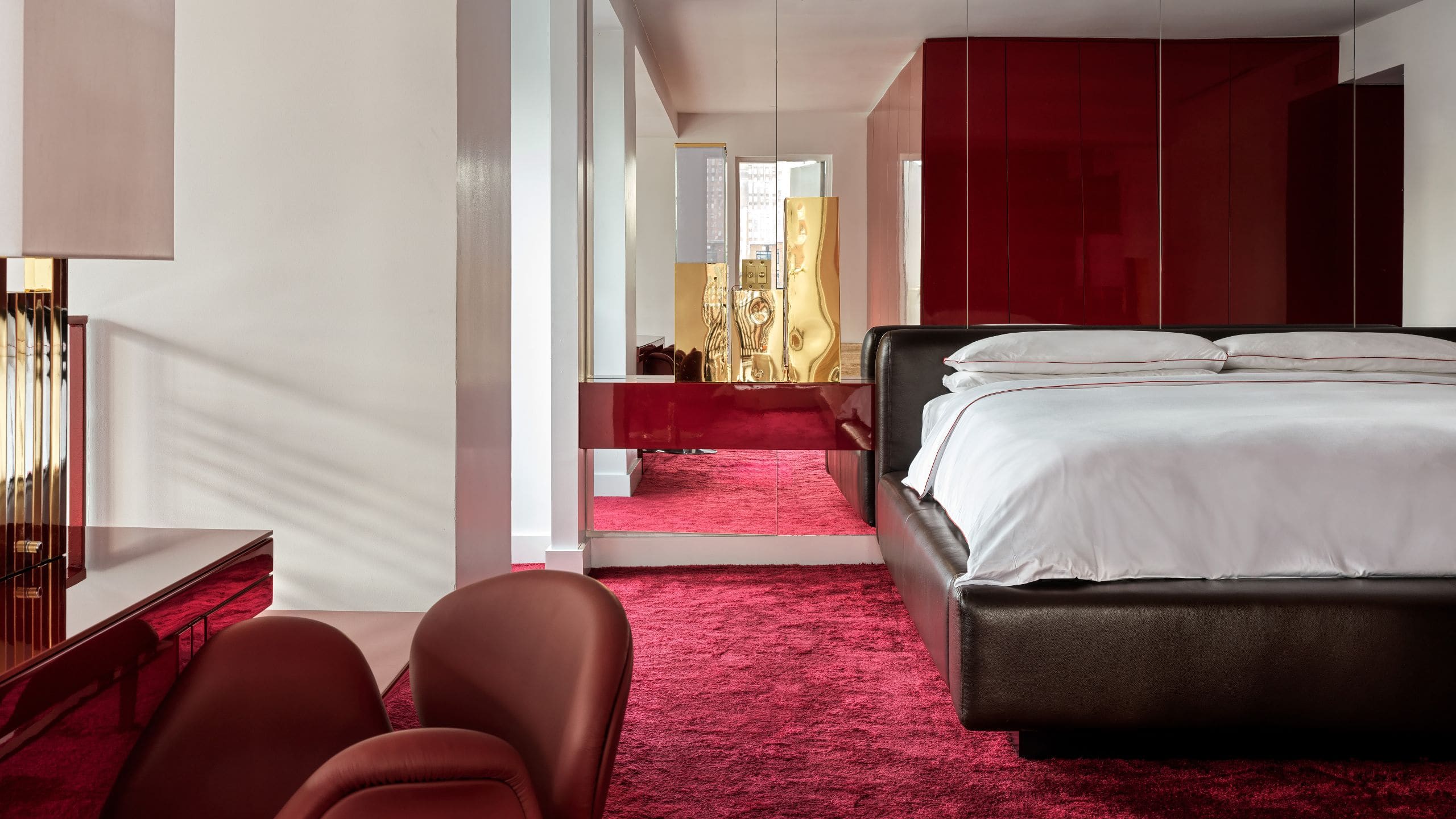 The Manner Penthouse Sleeping Area