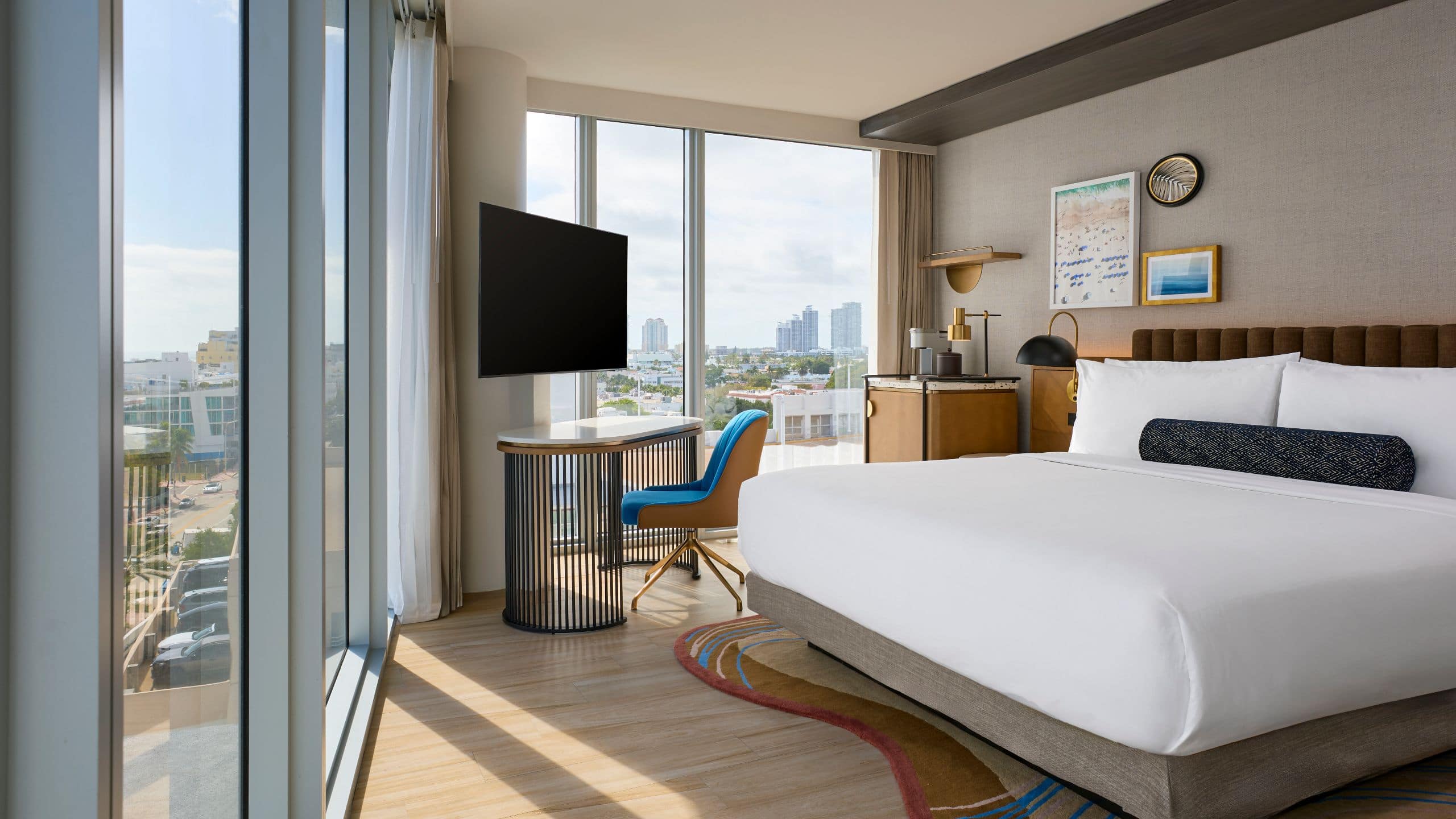 Hyatt Centric South Beach Miami King Deluxe Ocean View Angle