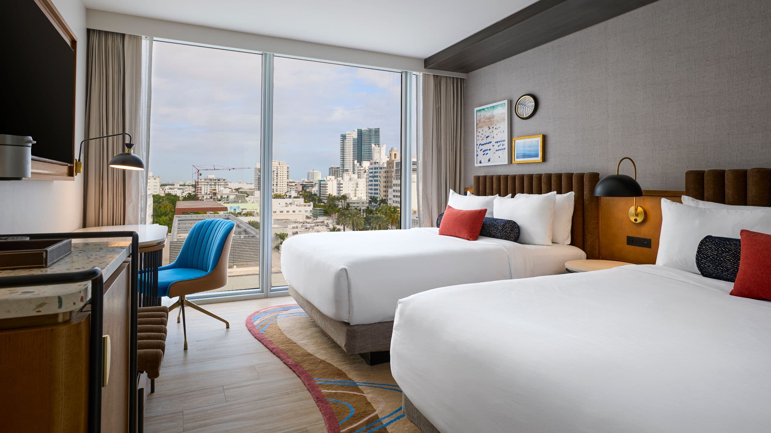 Hyatt Centric South Beach Miami Double Queen City View