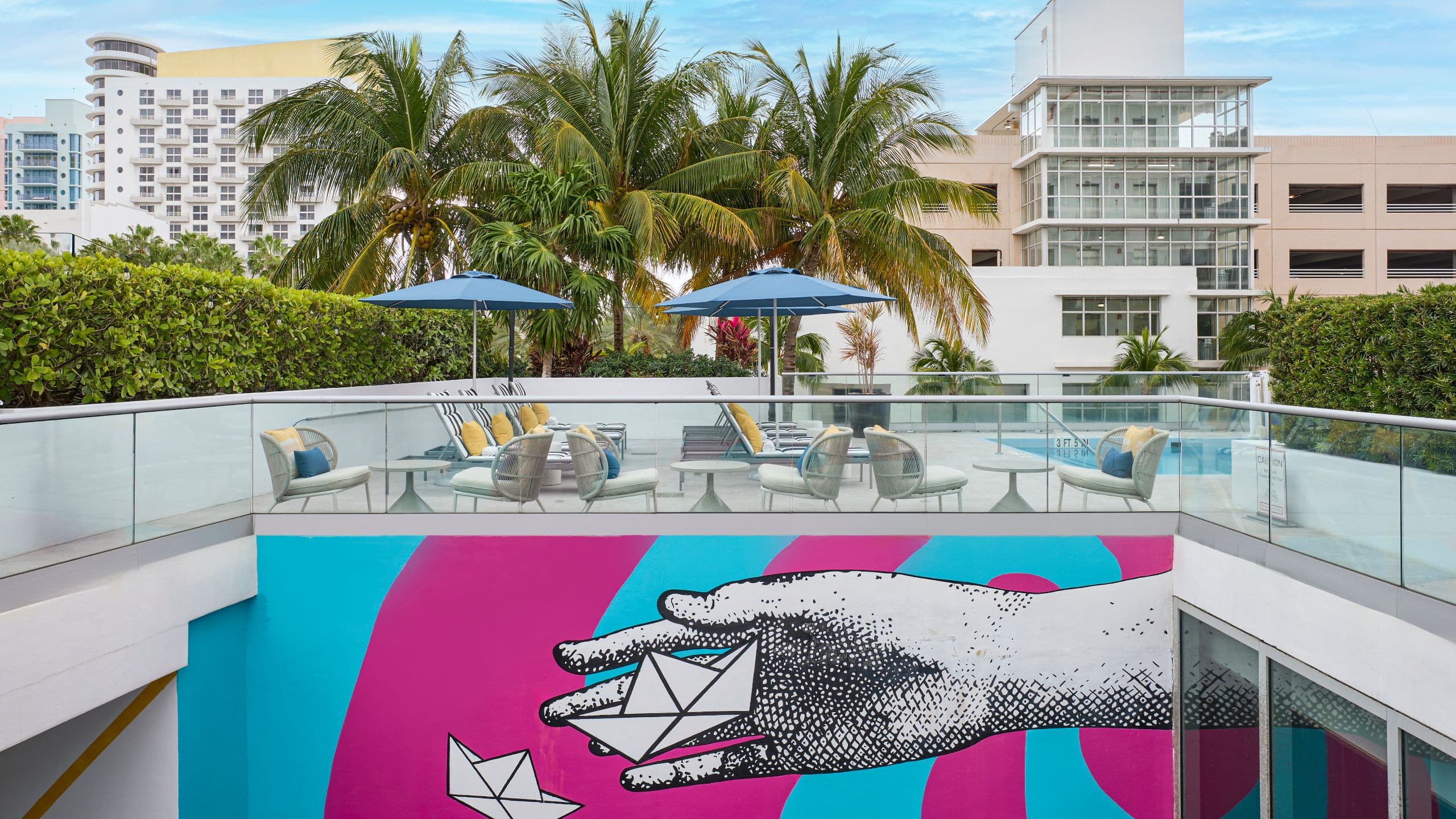 Hyatt Centric South Beach Miami Pool Deck