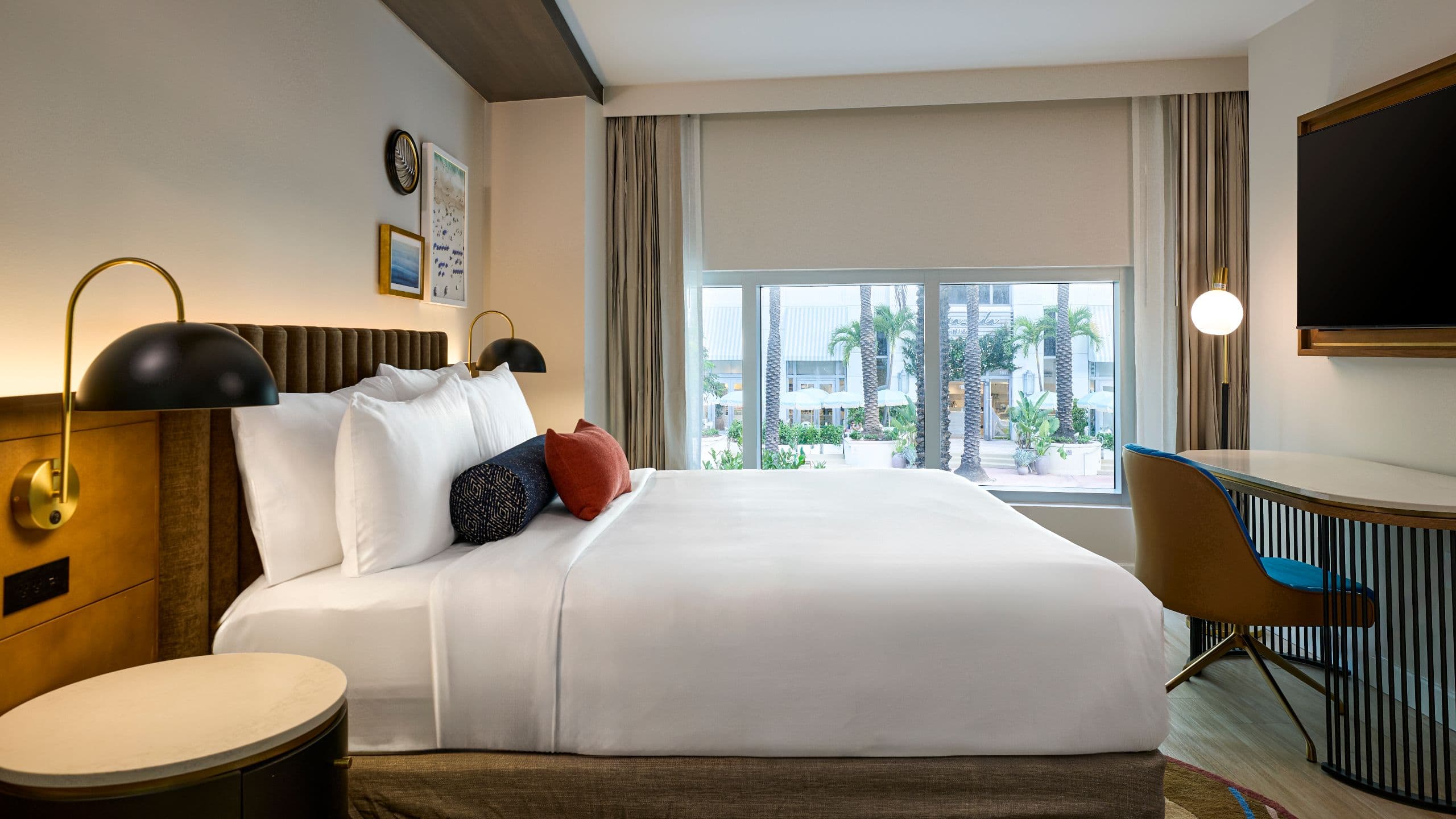 Hyatt Centric South Beach Miami Accessible Suite Bedroom