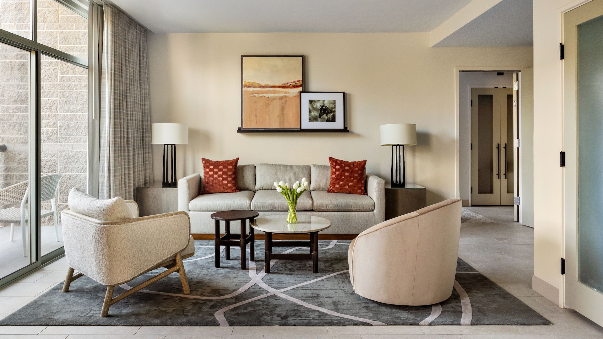 1 of 3 Grand Hyatt Scottsdale Resort Hospitality Sitting Area