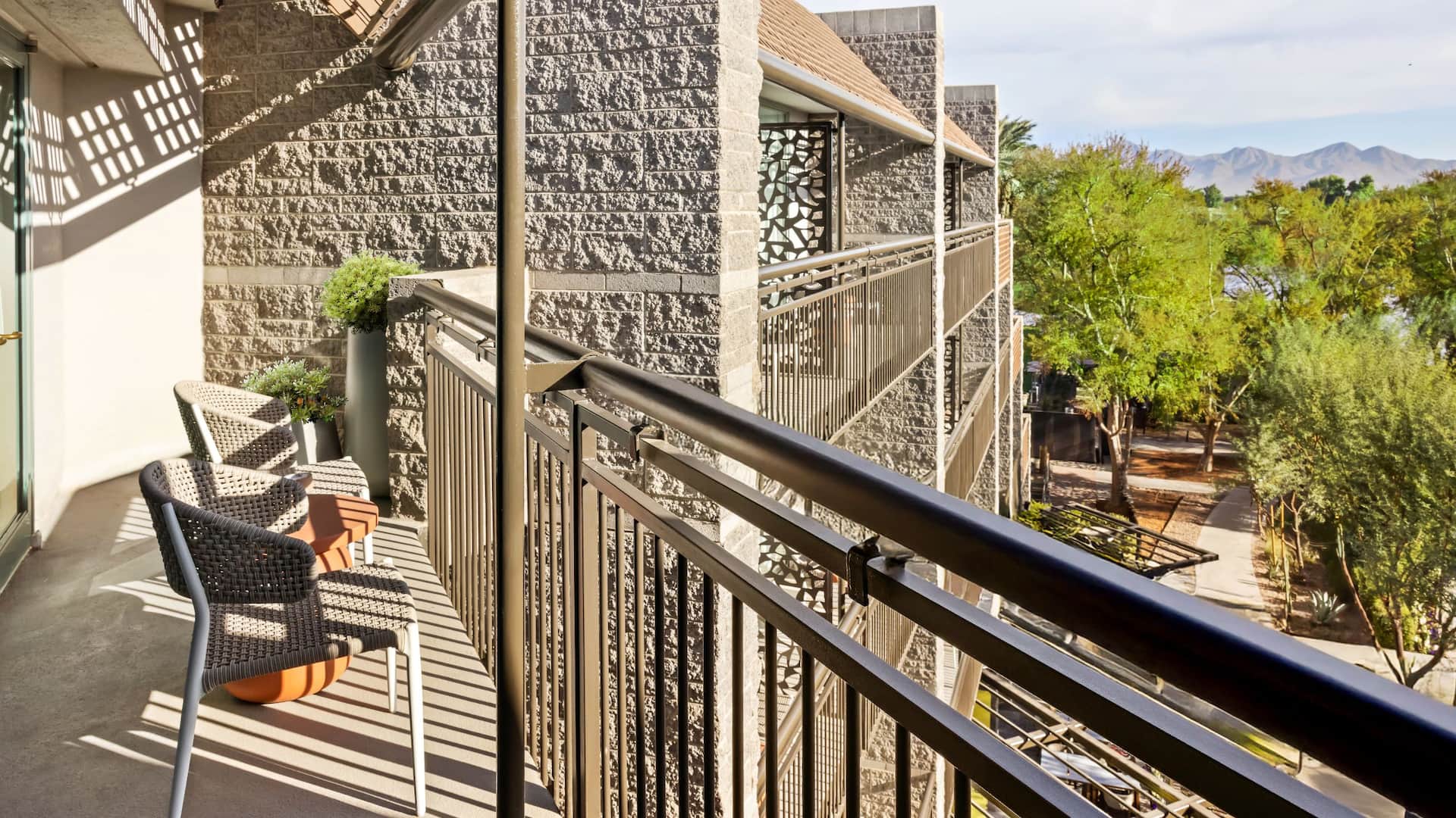4 of 5 Grand Hyatt Scottsdale Resort Hospitality Balcony View