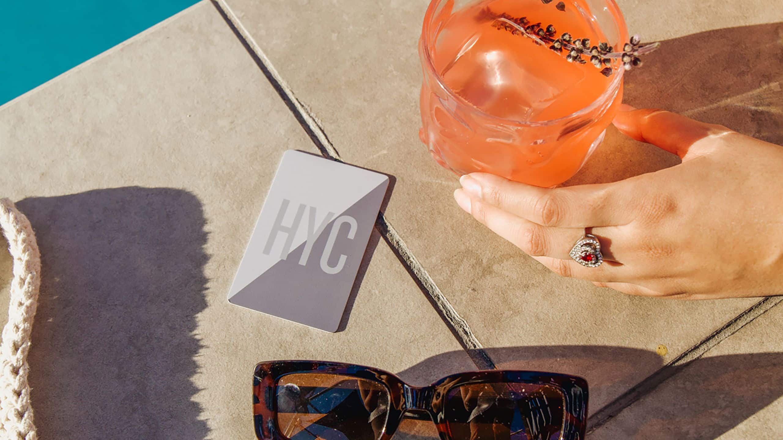 Hyatt Centric The Pike Long Beach Poolside Keycard Drinks