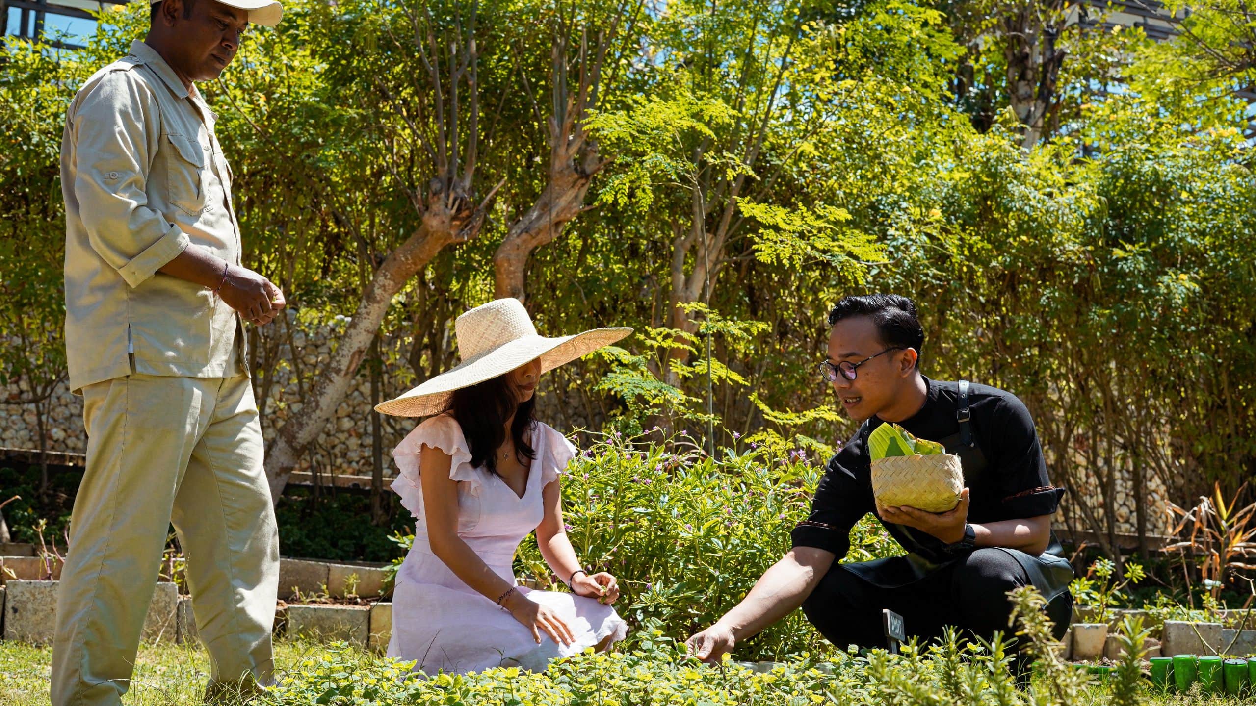 Alila Villas Uluwatu Sustainability Organic Garden Tour