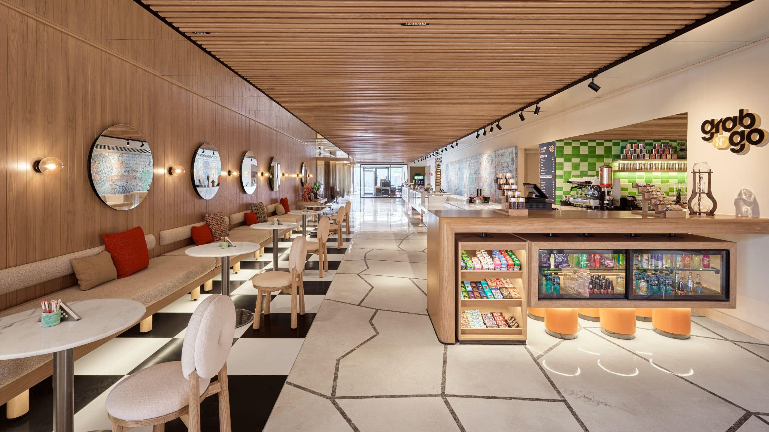 Hyatt Centric Cairo West Grab N Go Seating Area
