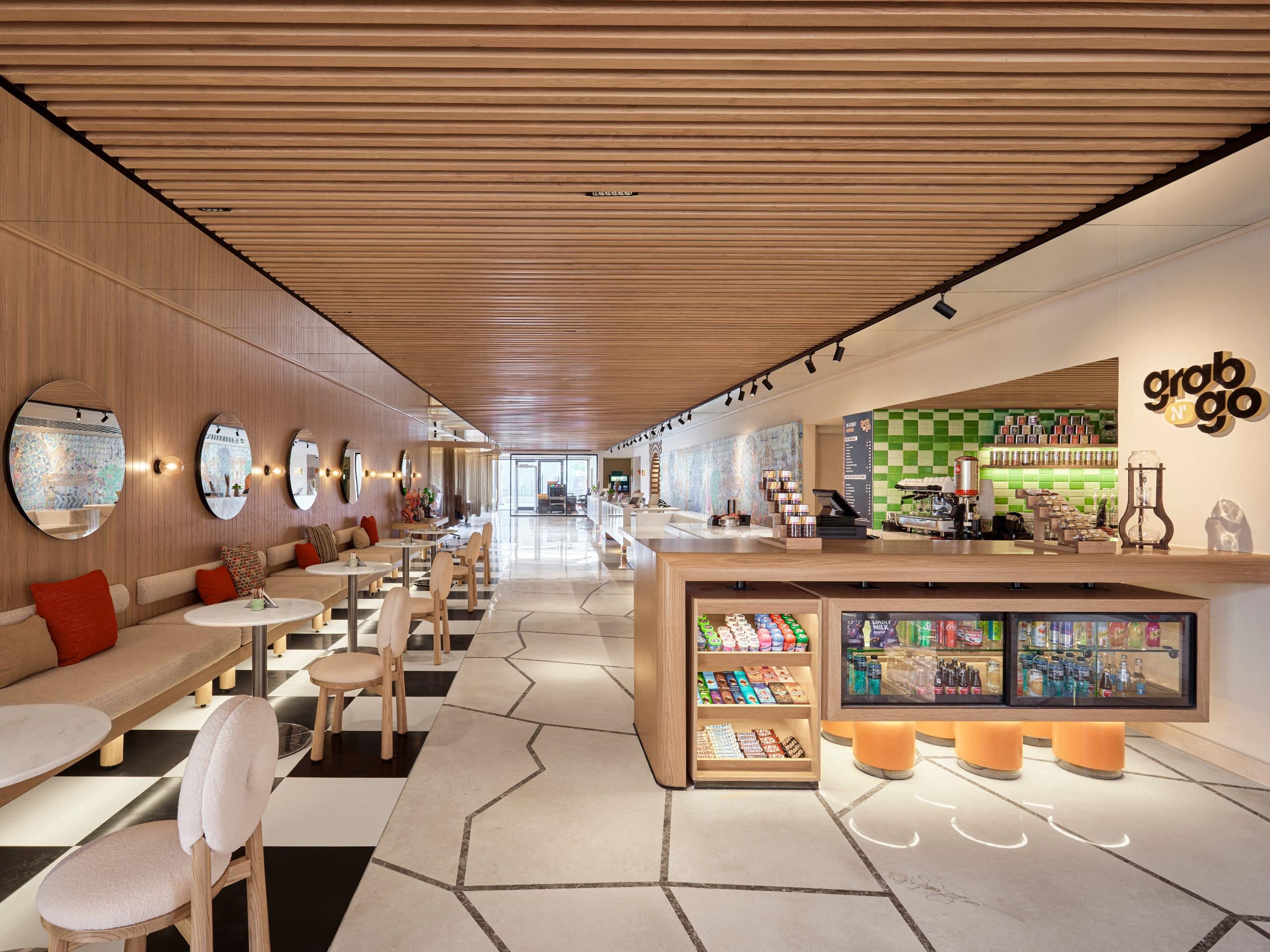 Hyatt Centric Cairo West Grab N Go Seating Area