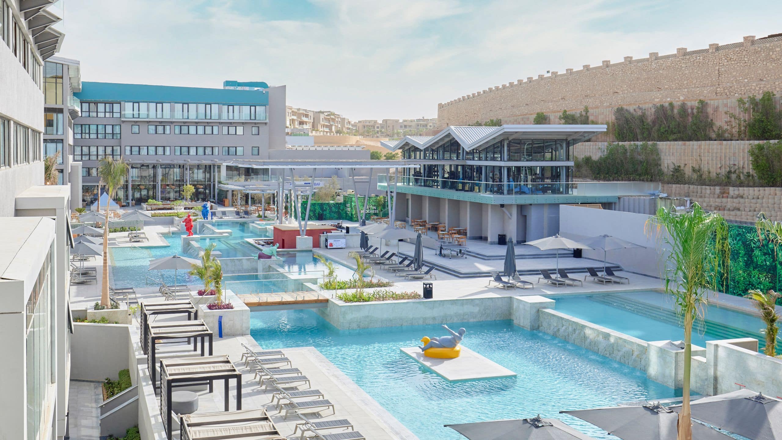 Hyatt Centric Cairo West Pool Overview