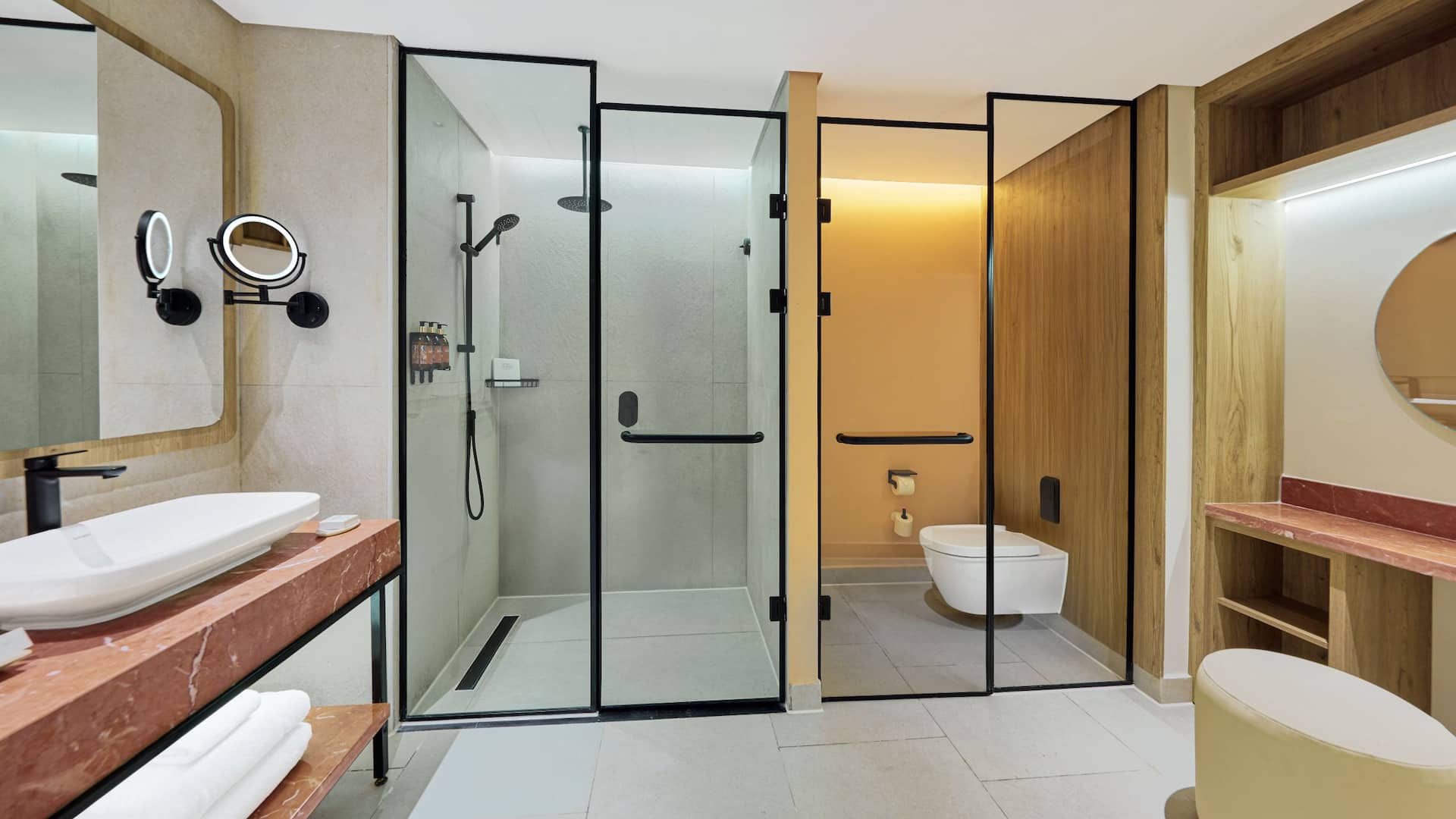 6 of 7 Hyatt Centric Cairo West One Bed Room Premium Suite Bathroom