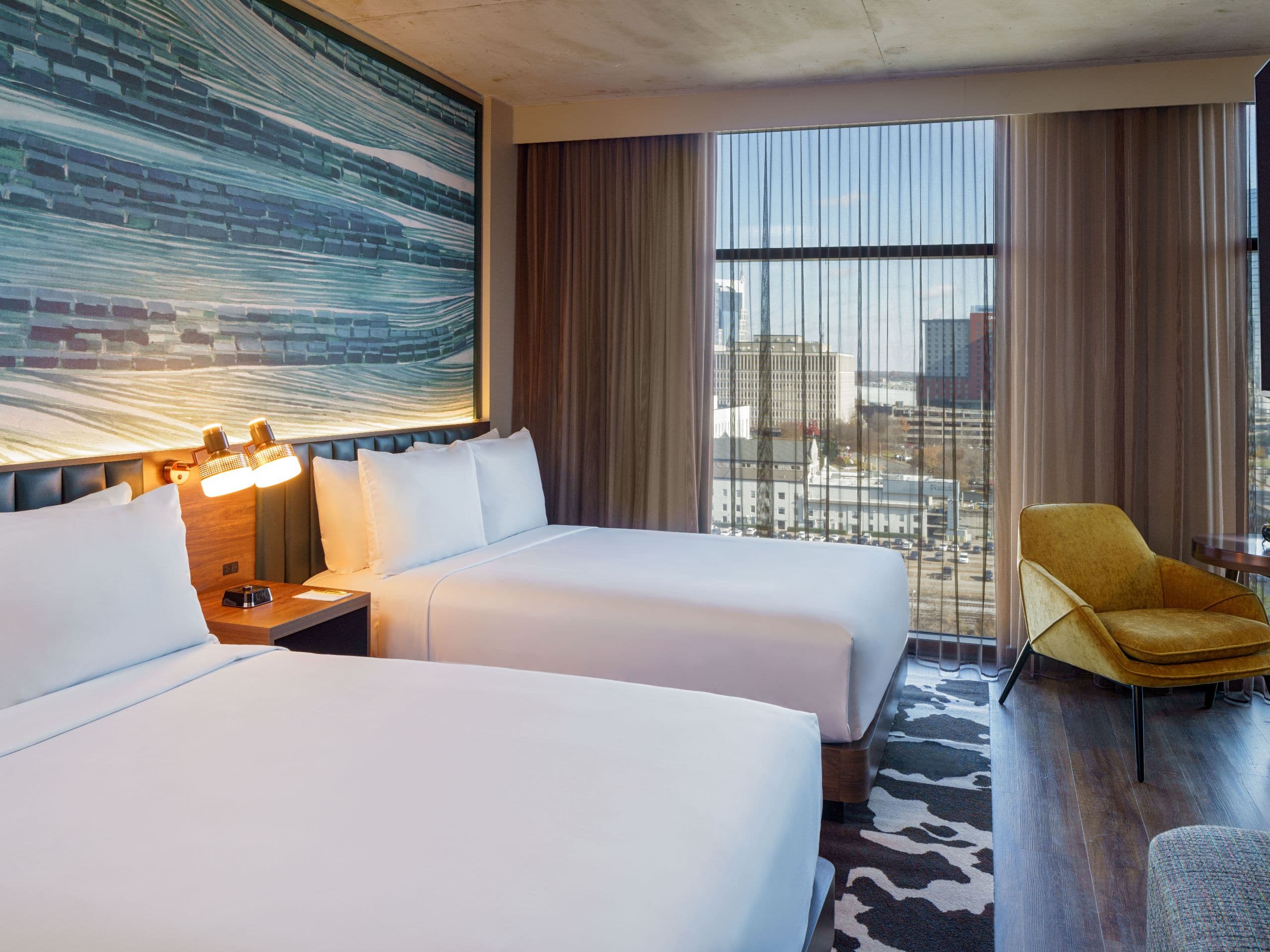Caption by Hyatt Downtown Nashville – The Gulch Deluxe Double High Floor